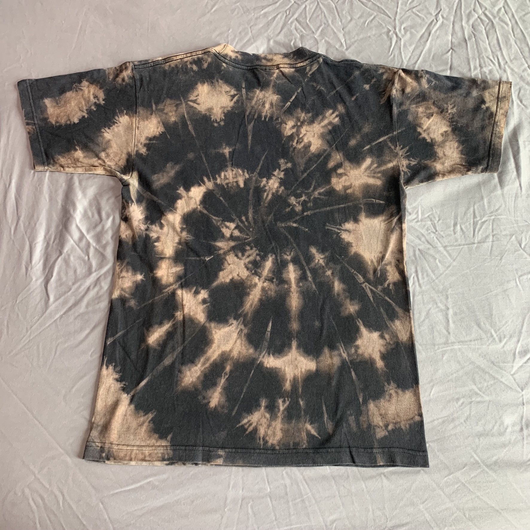 NBA × Rap Tees × Vintage Rare Dennis Rodman NBA Bleached Tie Dye T-shirt Size US M / EU 48-50 / 2 - 3 Thumbnail