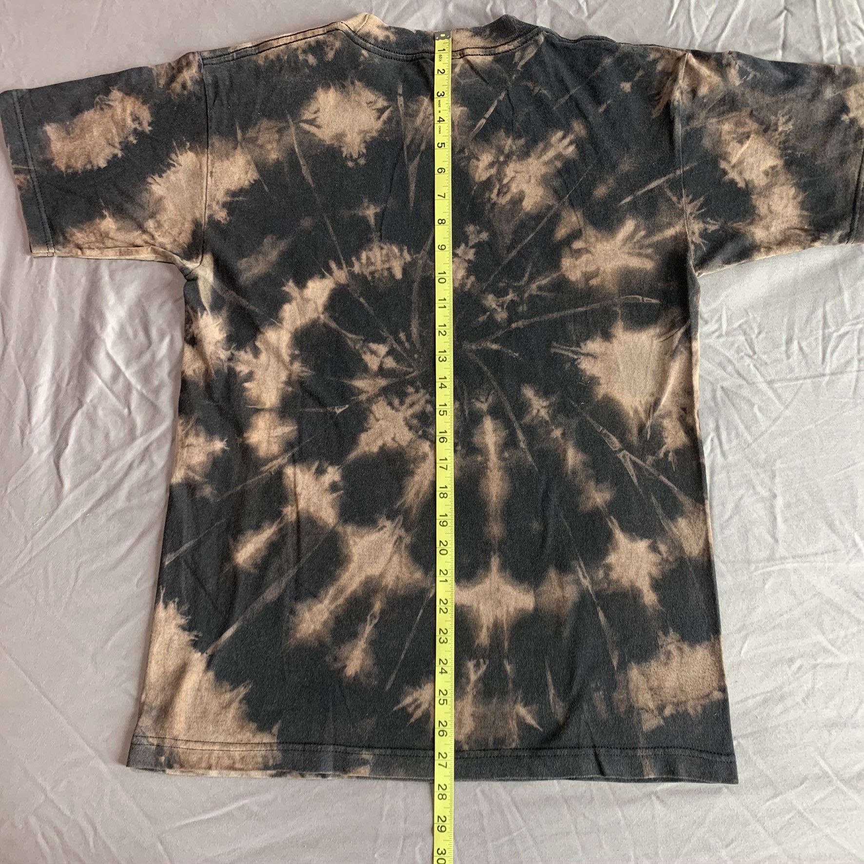 NBA × Rap Tees × Vintage Rare Dennis Rodman NBA Bleached Tie Dye T-shirt Size US M / EU 48-50 / 2 - 7 Thumbnail