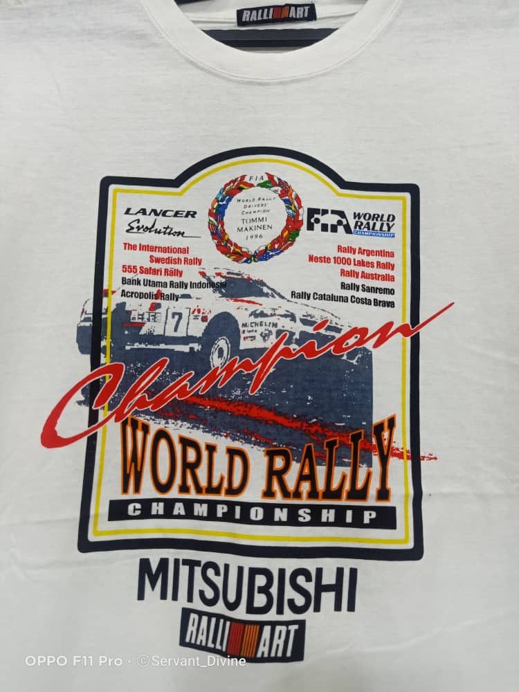 Japanese Brand × Sports Specialties × Vintage 1996 Tommi Makinen Mitsubishi World Rally Champion Size US L / EU 52-54 / 3 - 2 Thumbnail