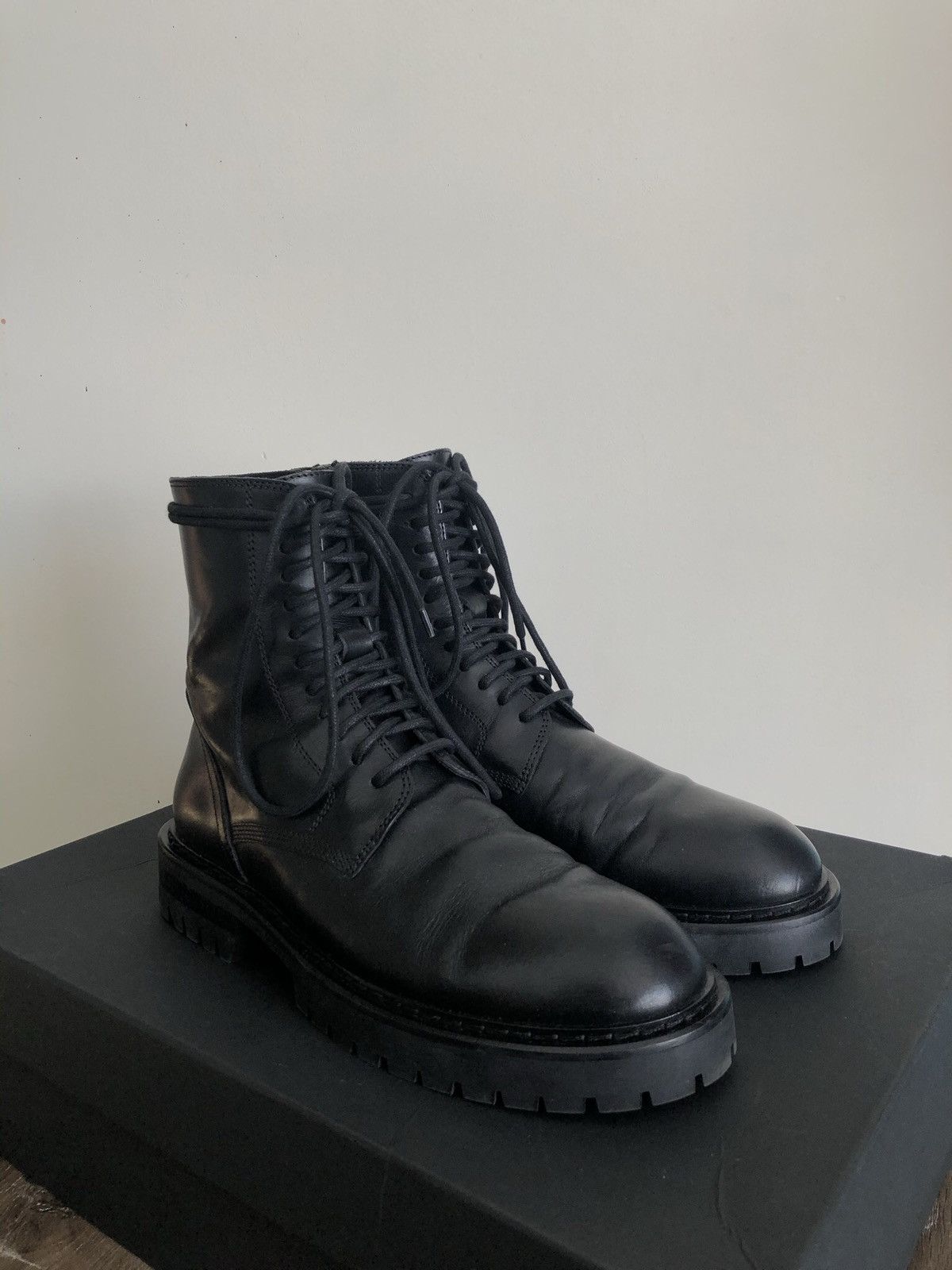 Ann Demeulemeester Combat Boot | Grailed