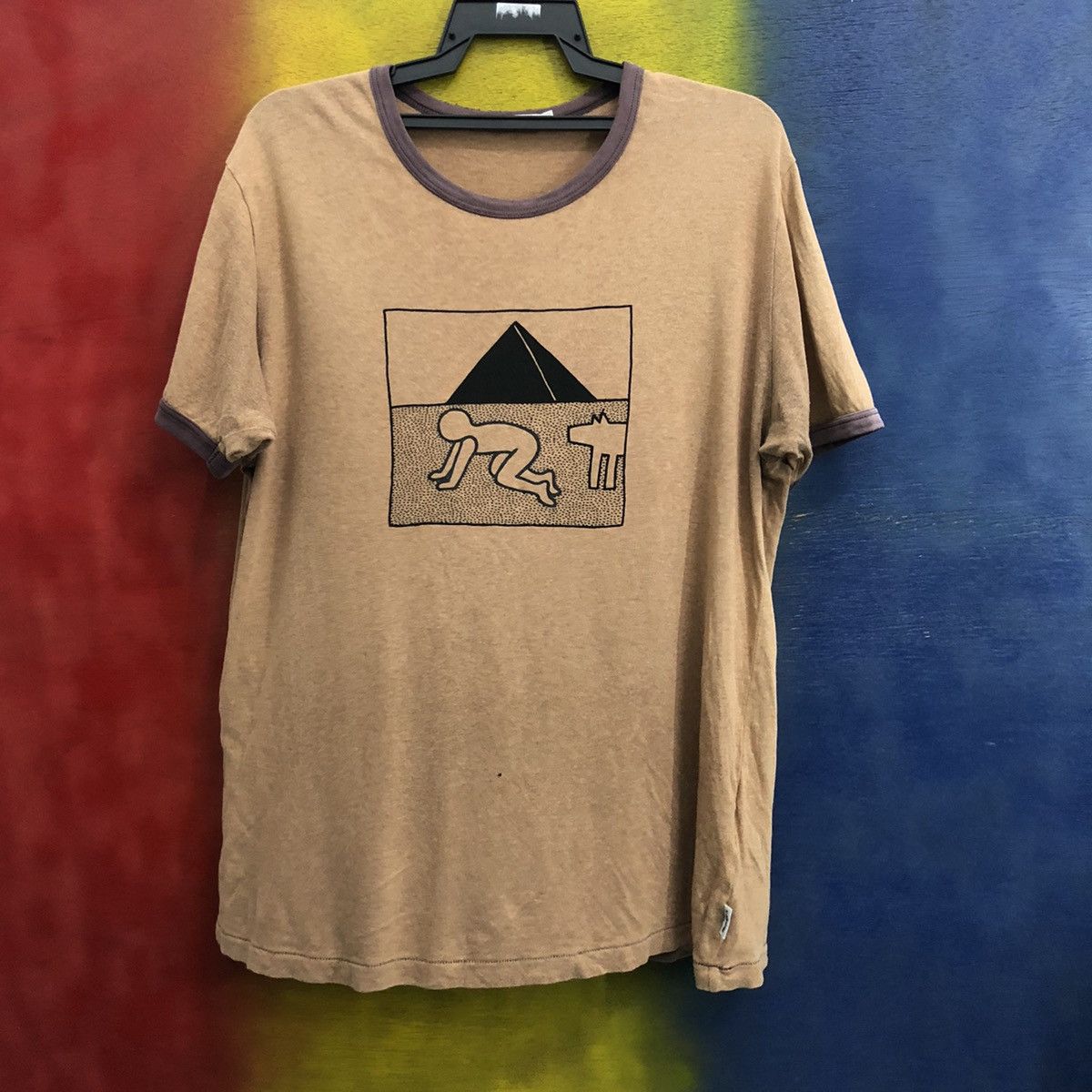 Keith Haring × Uniqlo keith haring pyramid t-shirts tee Size US L / EU 52-54 / 3 - 1 Thumbnail