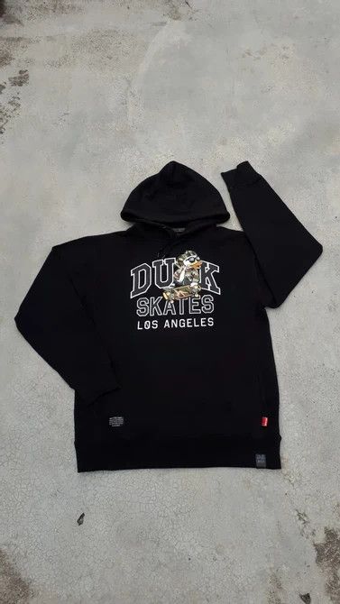 Japanese Brand × Vintage B One Soul LA Duck Camo Skate Hoodie Size US M / EU 48-50 / 2 - 1 Thumbnail