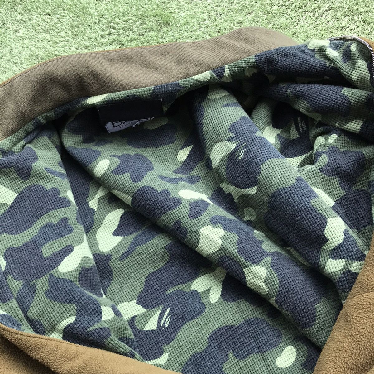 Bape BAPE fleece jacket multi color / Green camo Size US M / EU 48-50 / 2 - 5 Thumbnail