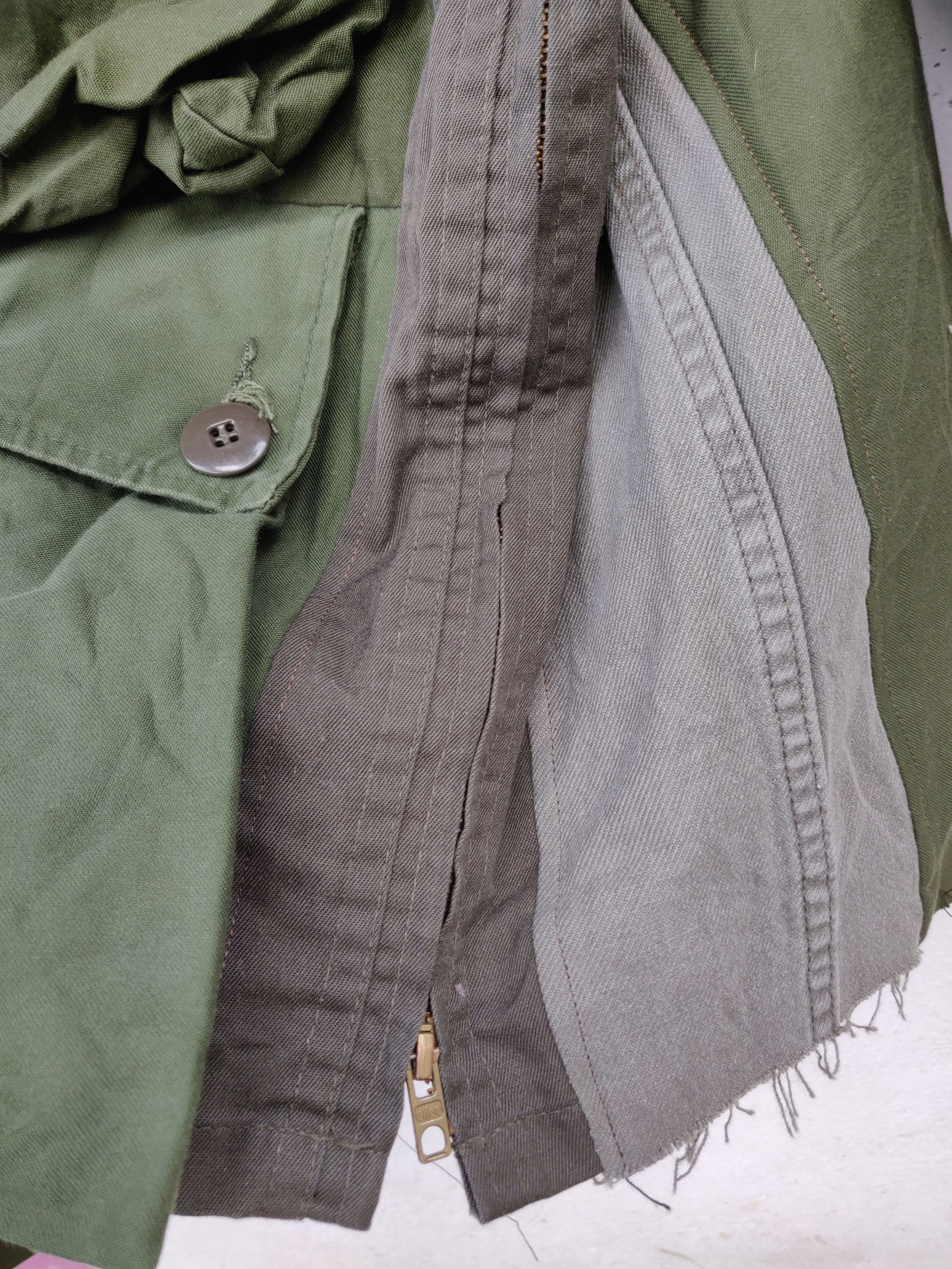 Japanese Brand × Reserved reserved patchwork cargo crop jackets hoodies Size US XL / EU 56 / 4 - 10 Thumbnail