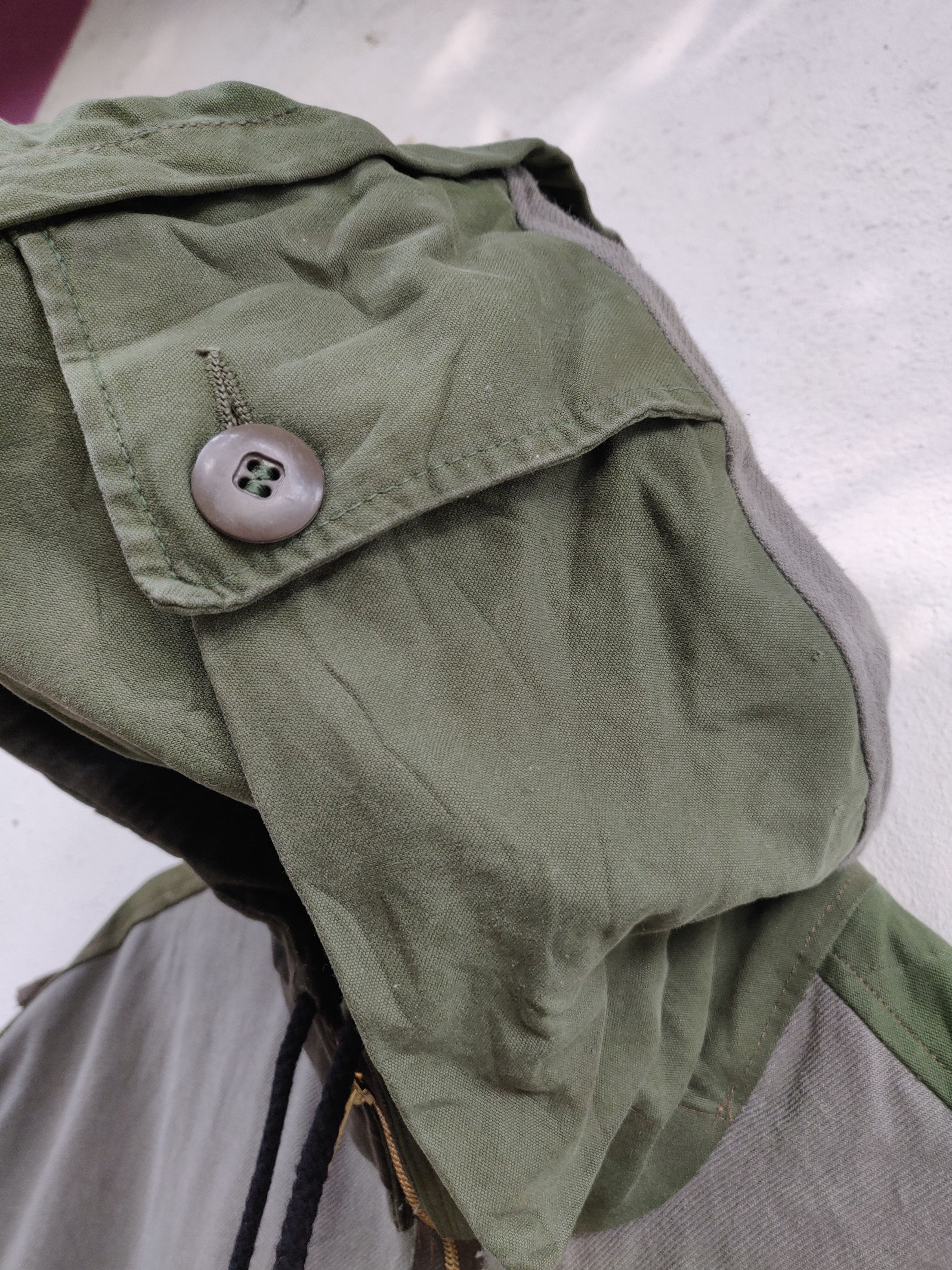 Japanese Brand × Reserved reserved patchwork cargo crop jackets hoodies Size US XL / EU 56 / 4 - 6 Thumbnail