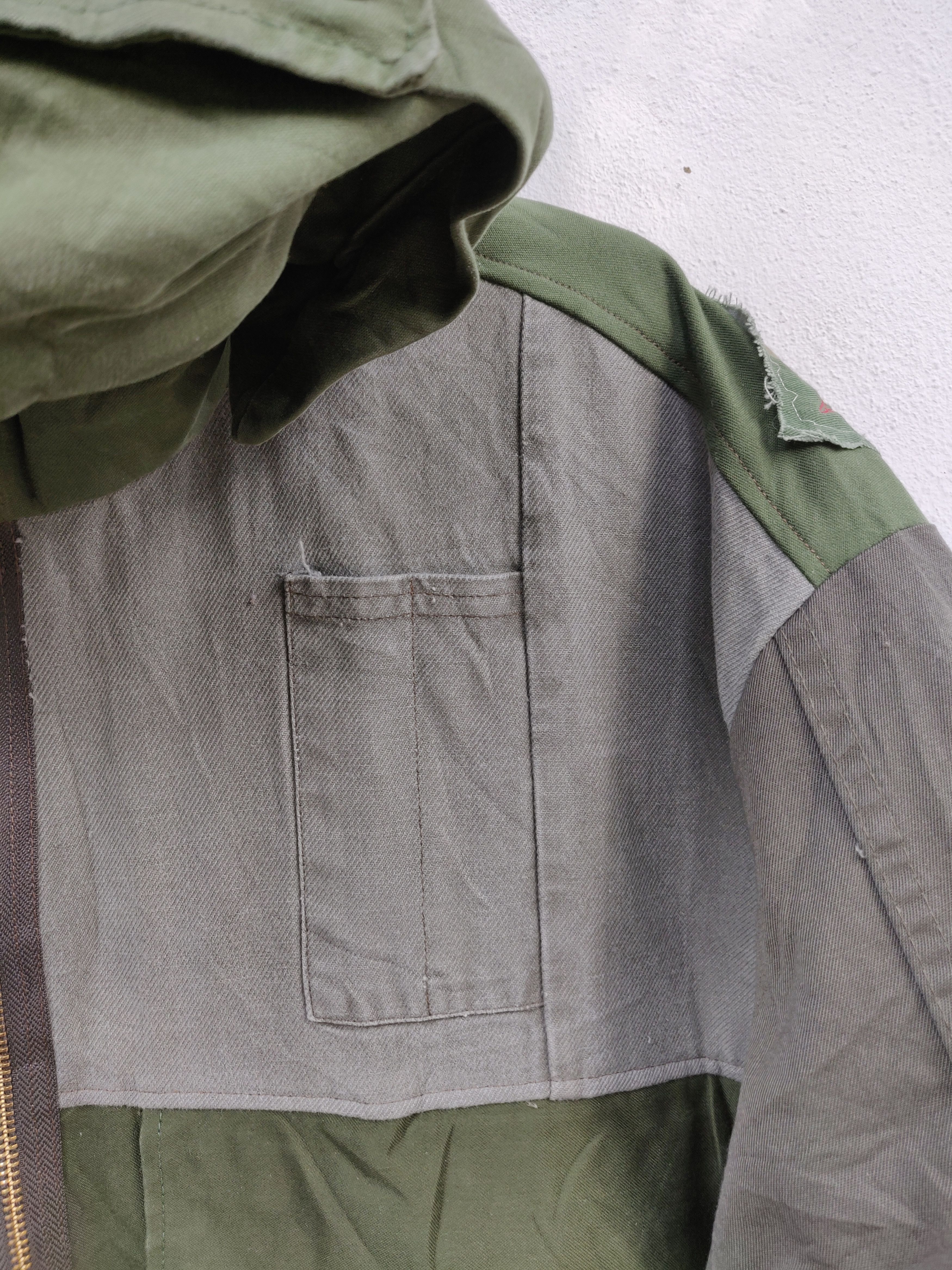 Japanese Brand × Reserved reserved patchwork cargo crop jackets hoodies Size US XL / EU 56 / 4 - 5 Thumbnail