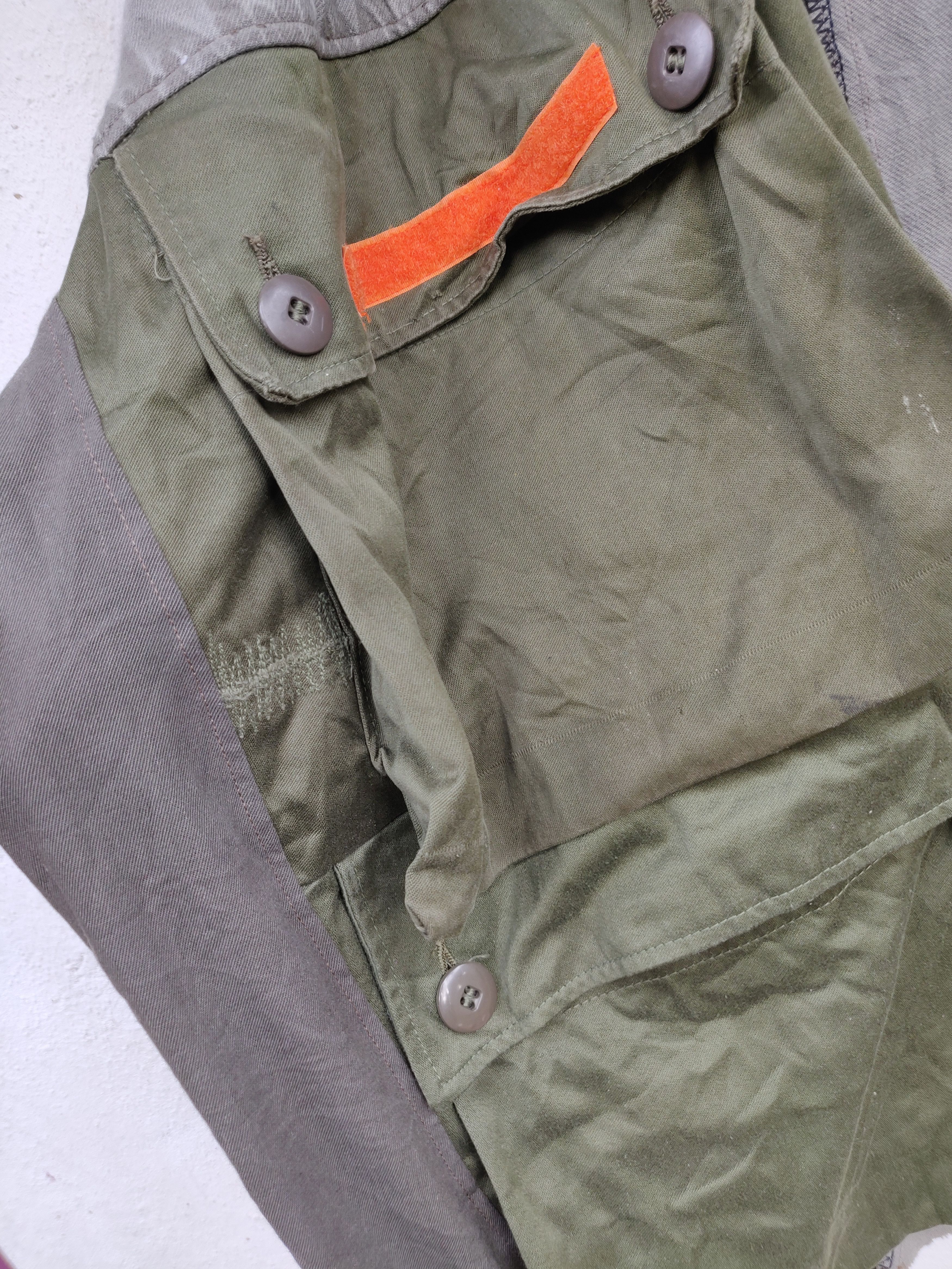 Japanese Brand × Reserved reserved patchwork cargo crop jackets hoodies Size US XL / EU 56 / 4 - 12 Thumbnail
