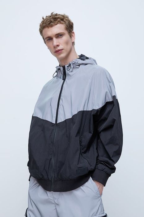 Zara cheap reflective jacket