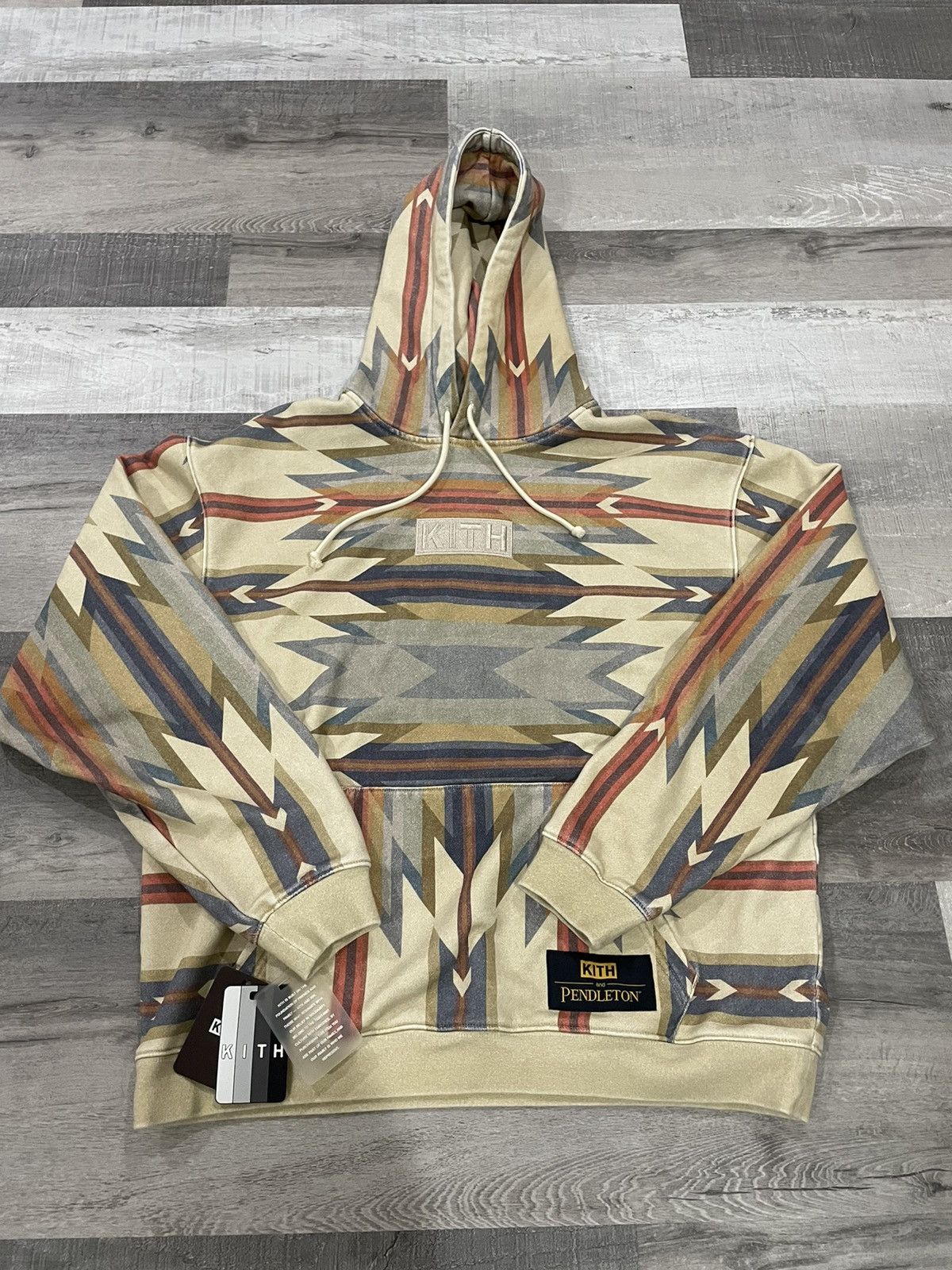 Pendleton KITH FOR PENDLETON WYETH TRAIL WILLIAMS III HOODIE | Grailed