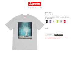 Supreme Fuck T Shirt | Grailed