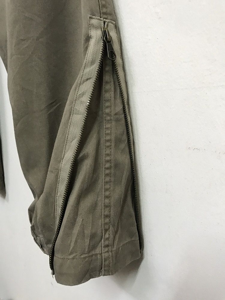 Vintage POWER TO THE PEOPLE Japan Parachute Pant Knee Patch Trouser Size US 34 / EU 50 - 15 Thumbnail