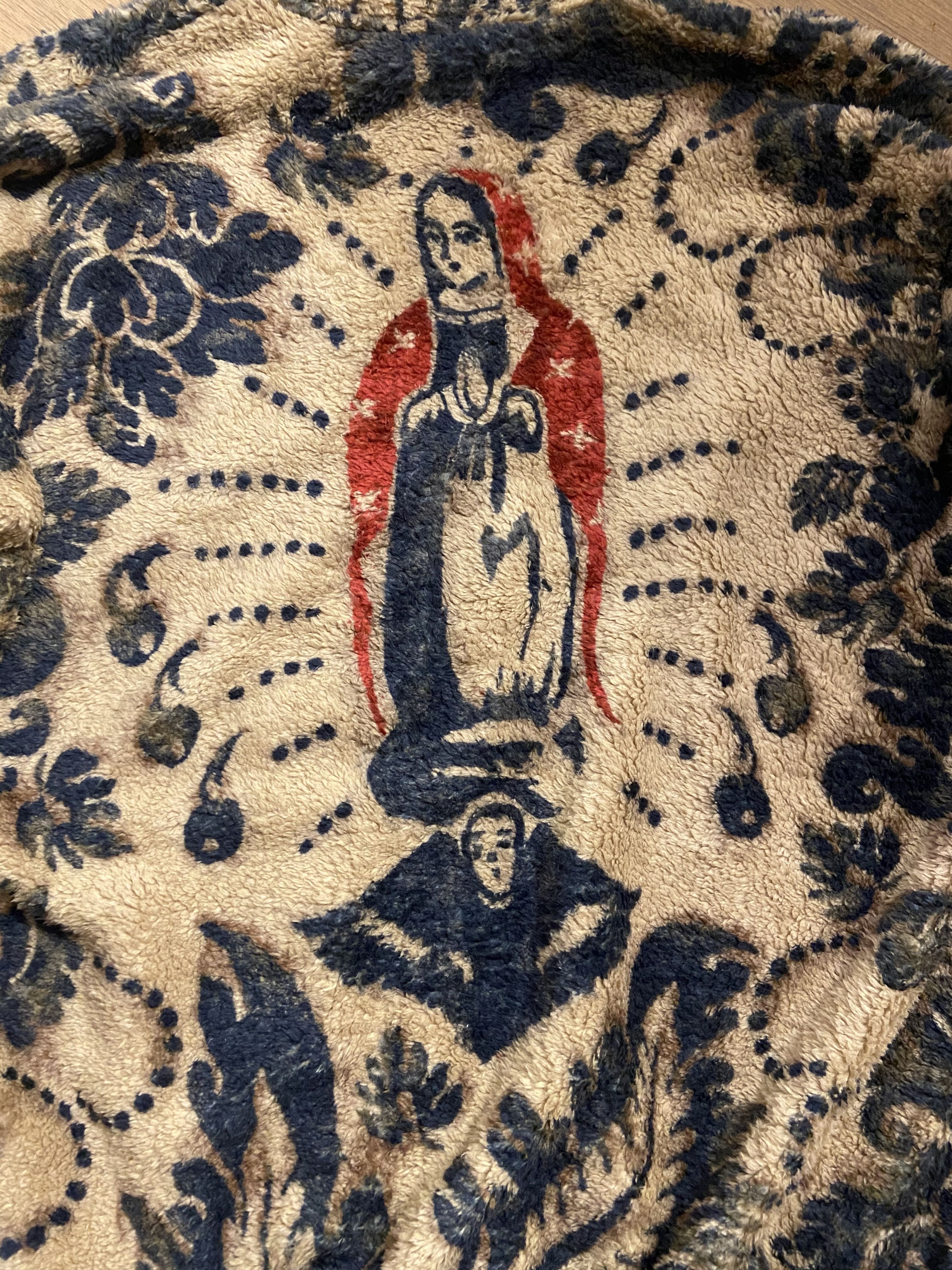 Kapital KAPITAL Virgin Mary damask fleece snap t pullover XL Size US XL / EU 56 / 4 - 3 Thumbnail