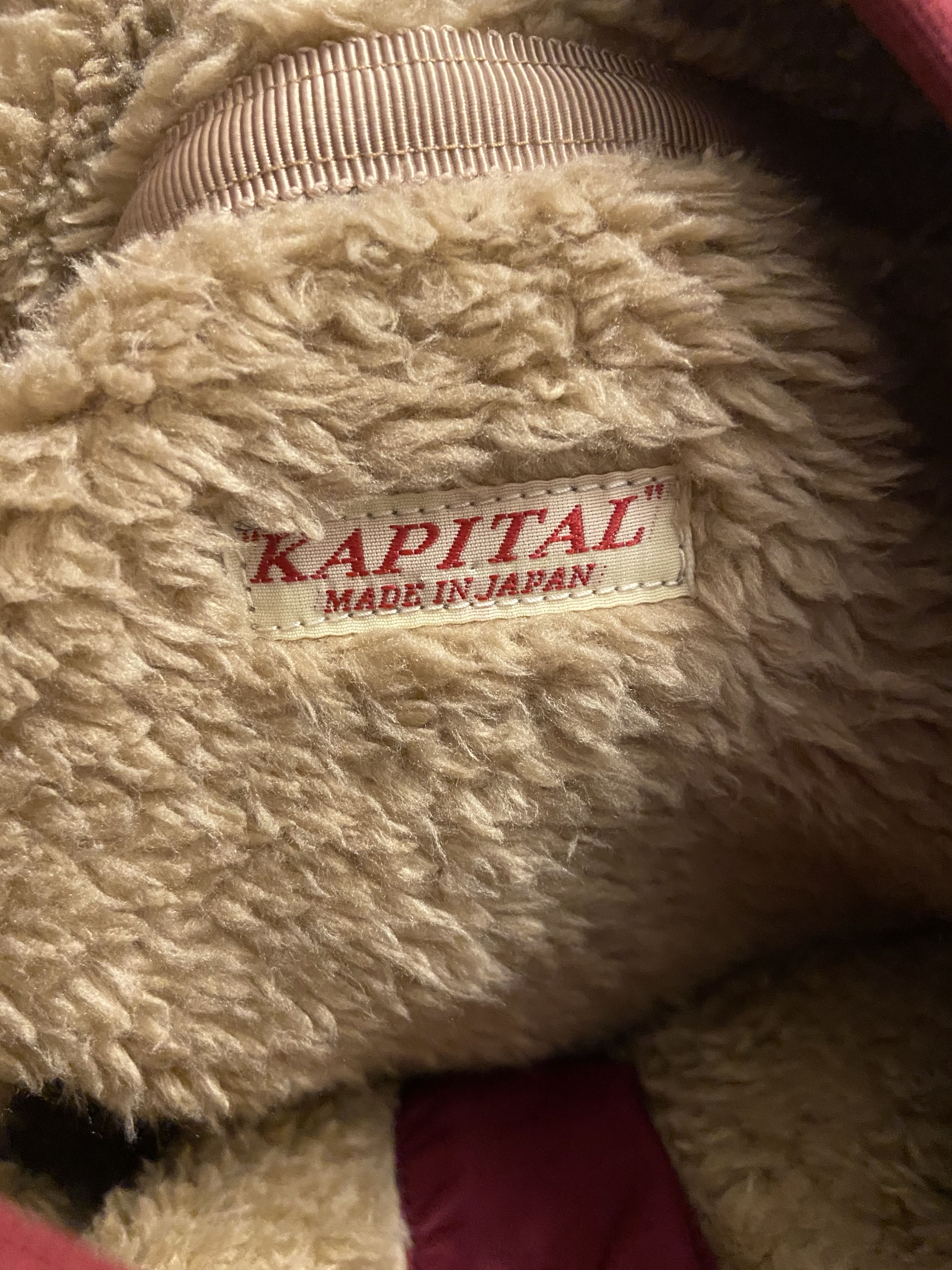 Kapital KAPITAL Virgin Mary damask fleece snap t pullover XL Size US XL / EU 56 / 4 - 5 Thumbnail