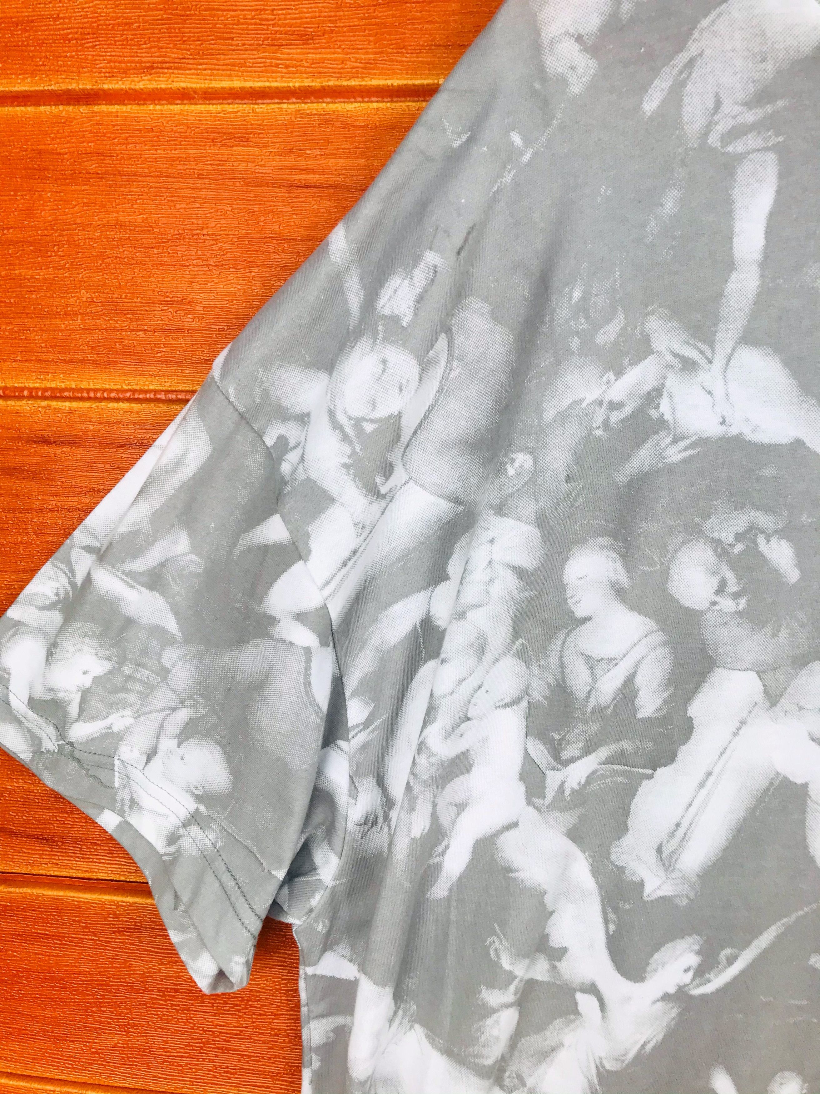 NO ID NOID. BLACK Angels Art All Over Print Shirt Size US XL / EU 56 / 4 - 2 Thumbnail