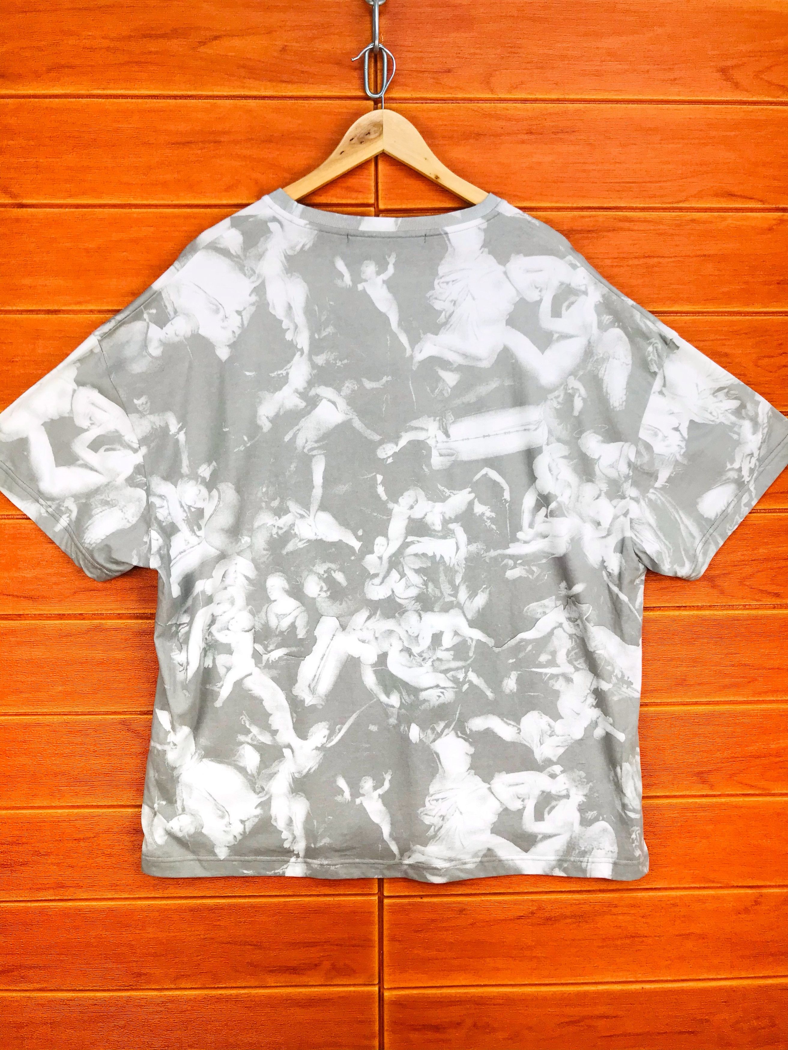 NO ID NOID. BLACK Angels Art All Over Print Shirt Size US XL / EU 56 / 4 - 8 Thumbnail