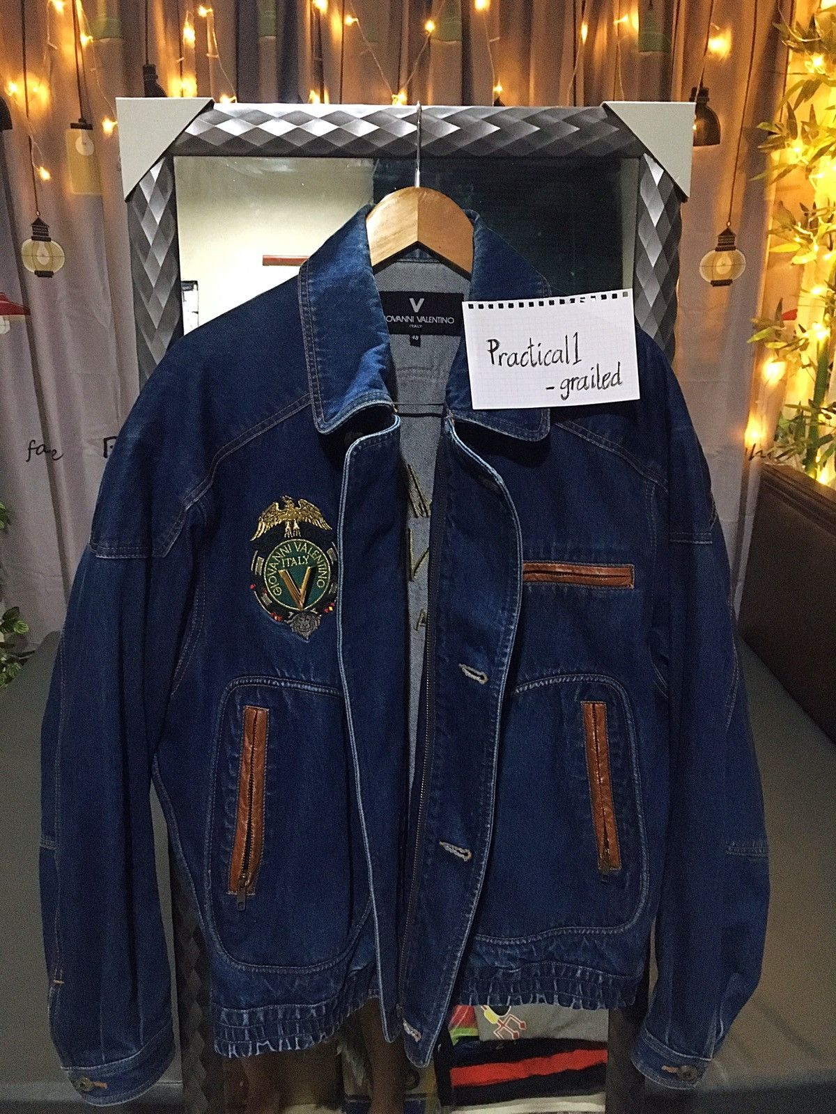 Giovanni Valentino Vintage VINTAGE GIOVANNI VALENTINO DENIM JACKET Grailed