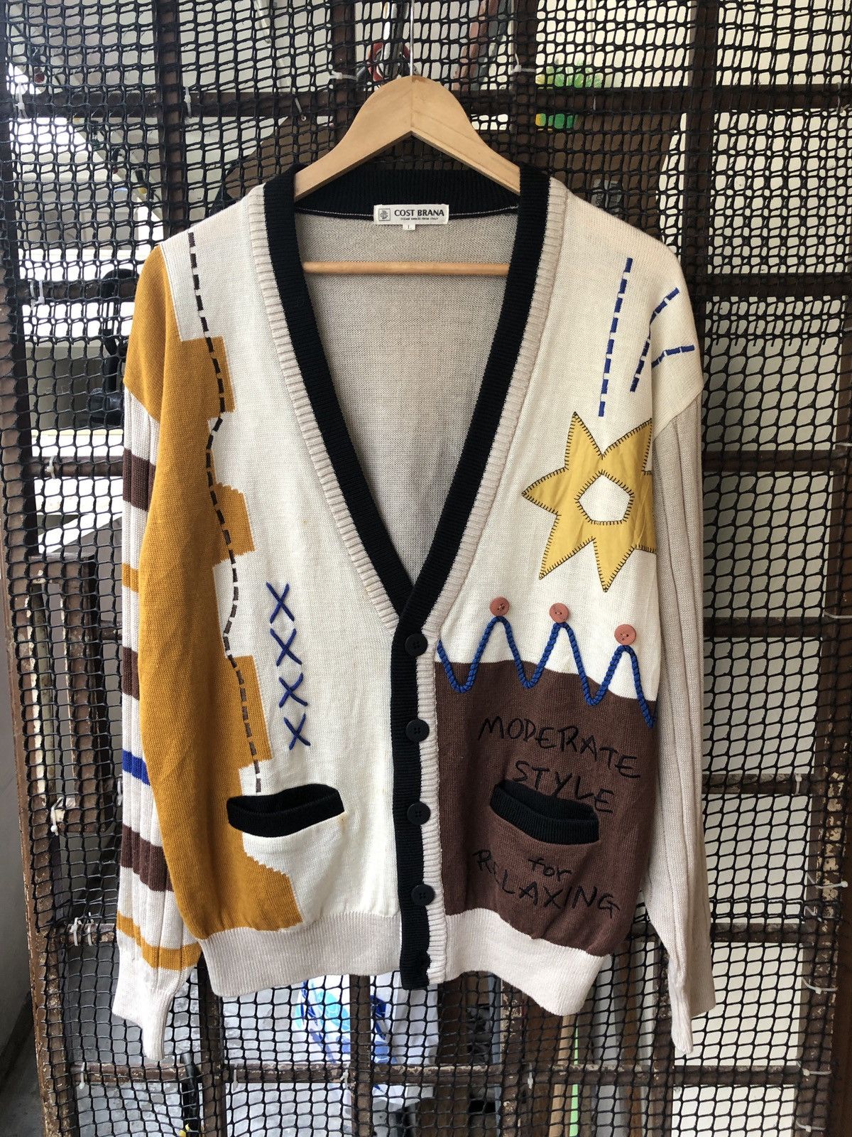 VINTAGE COST BRANA italy cardigan