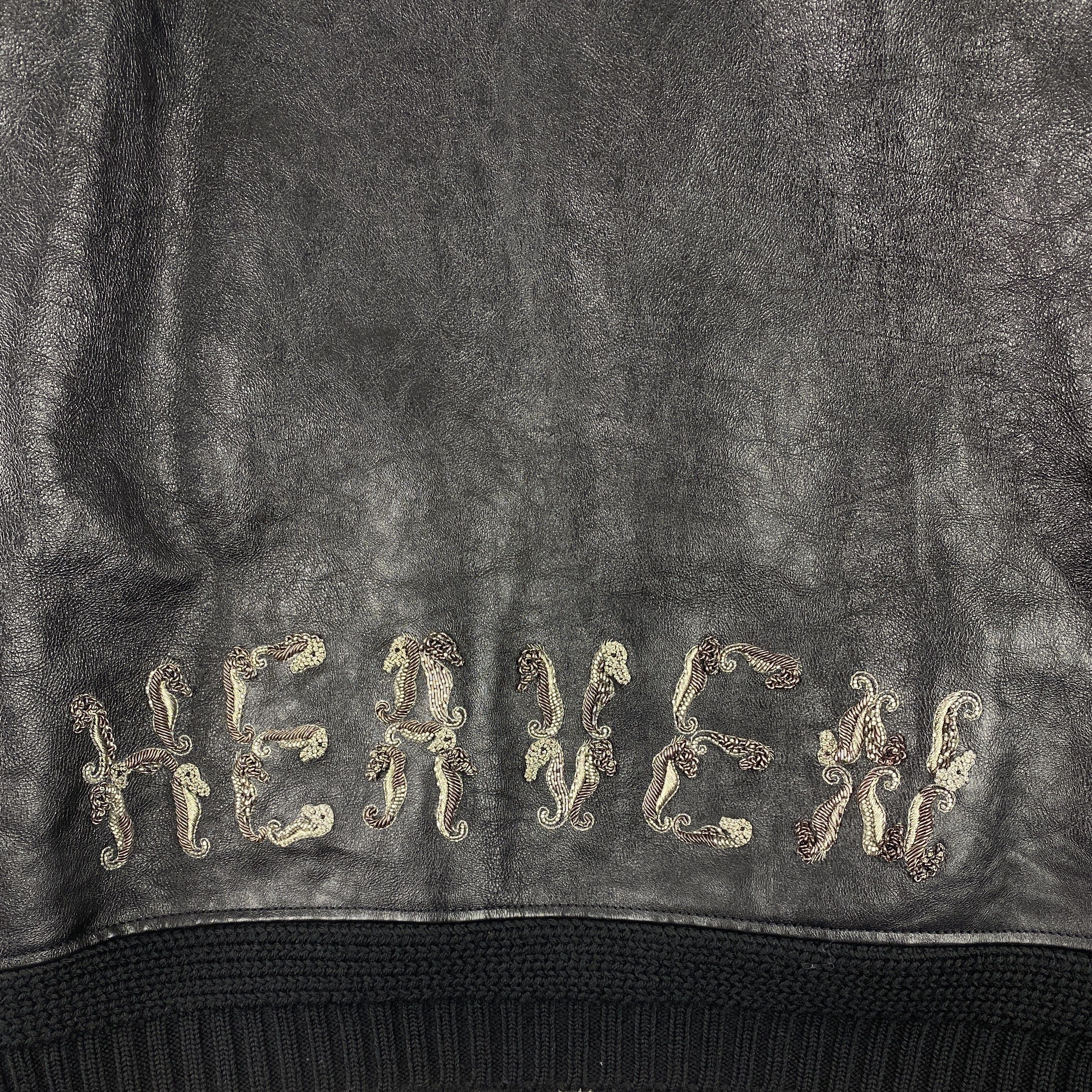Saint Laurent Paris Saint Laurent SS18 Black Heaven Shearling Bomber Size US L / EU 52-54 / 3 - 4 Thumbnail