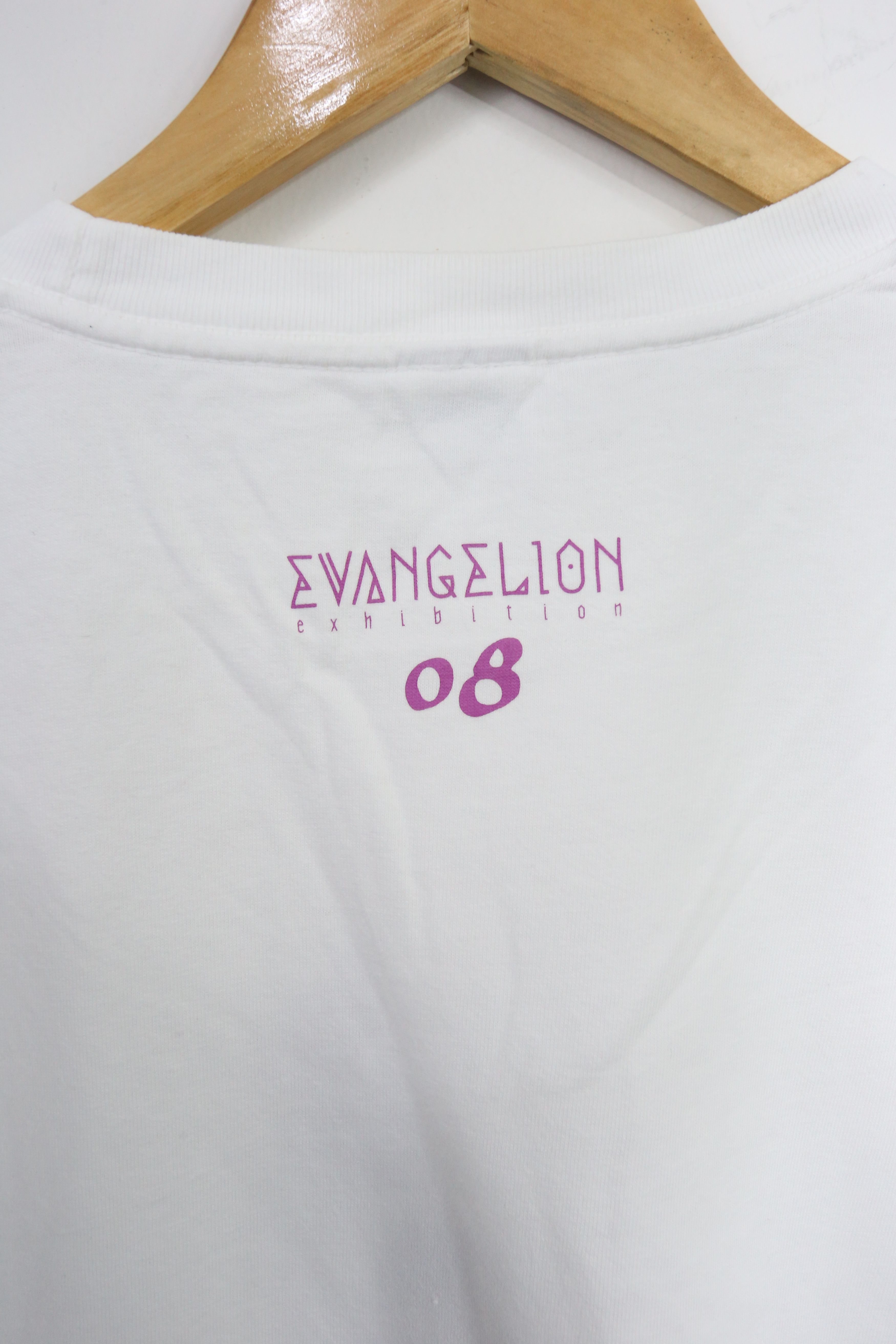 Anime × Japanese Brand × Vintage GTMB544 Vintage Evangelion EVA 08 Anime t-shirt (L) Size US L / EU 52-54 / 3 - 6 Thumbnail
