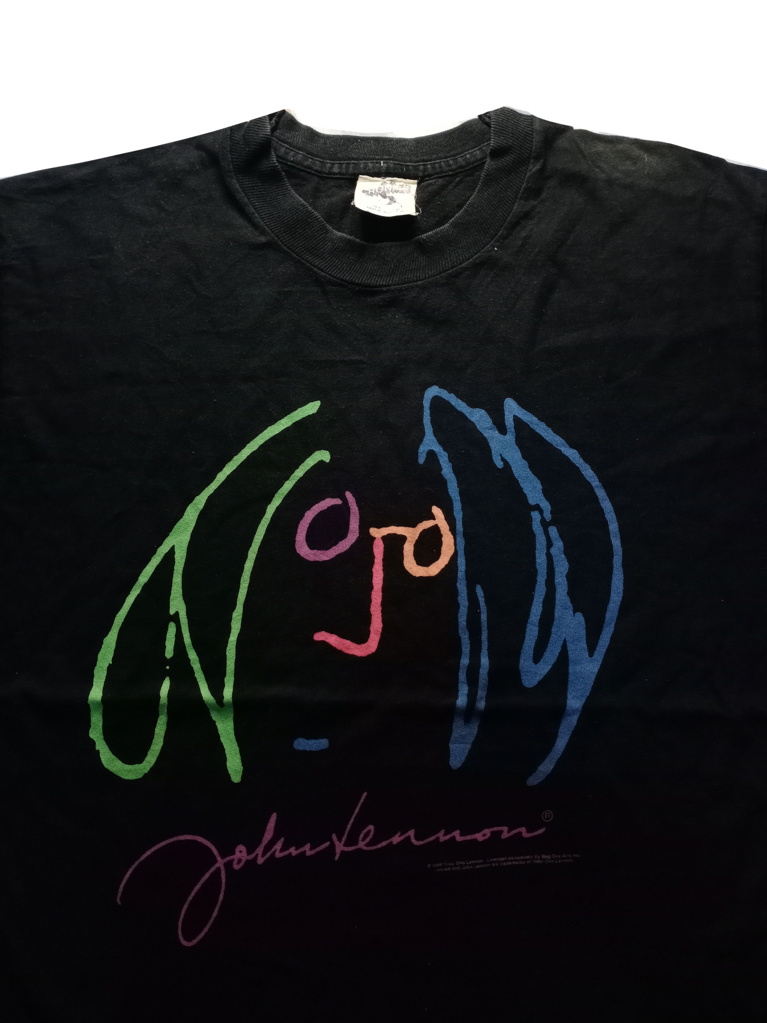 Vintage 1998 John Lennon Yoko Ono The Beatles Imagine 90´s - Tops