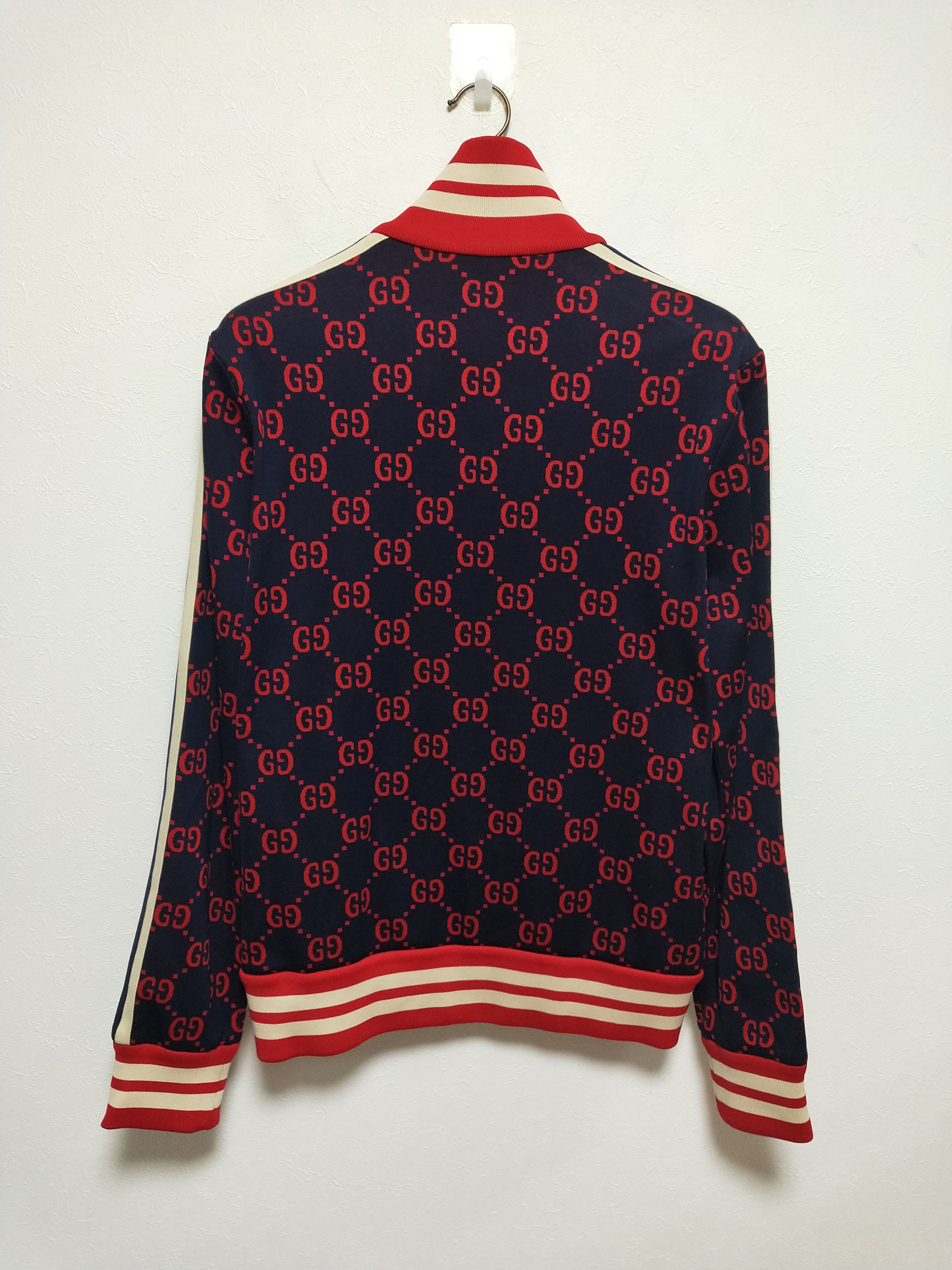 Gucci Supreme GG Monogram Jersey Track Jacket Grailed