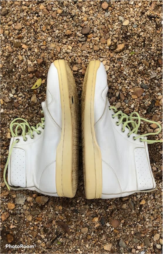 Adidas × Yohji Yamamoto Leather Hi Cut Y3 by Yohji Yamamoto. Size US 9 / EU 42 - 8 Thumbnail