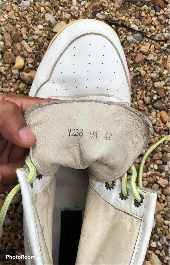 Adidas × Yohji Yamamoto Leather Hi Cut Y3 by Yohji Yamamoto. Size US 9 / EU 42 - 9 Thumbnail