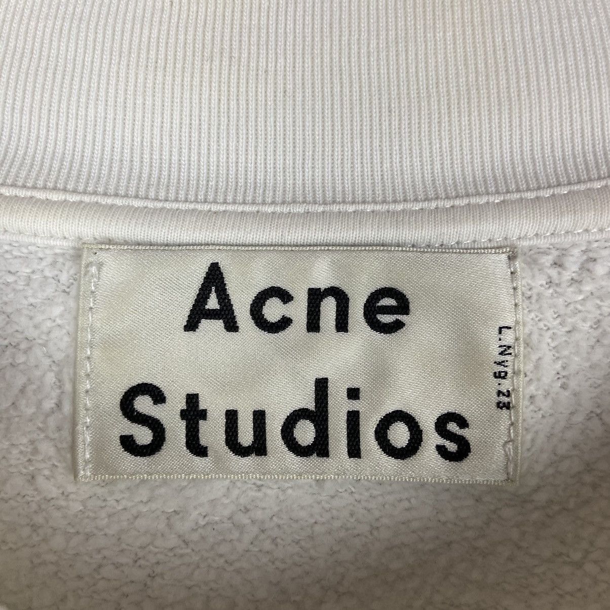 Acne Studios Acne Studios cropped long sleeve sweatshirt Size US M / EU 48-50 / 2 - 11 Thumbnail