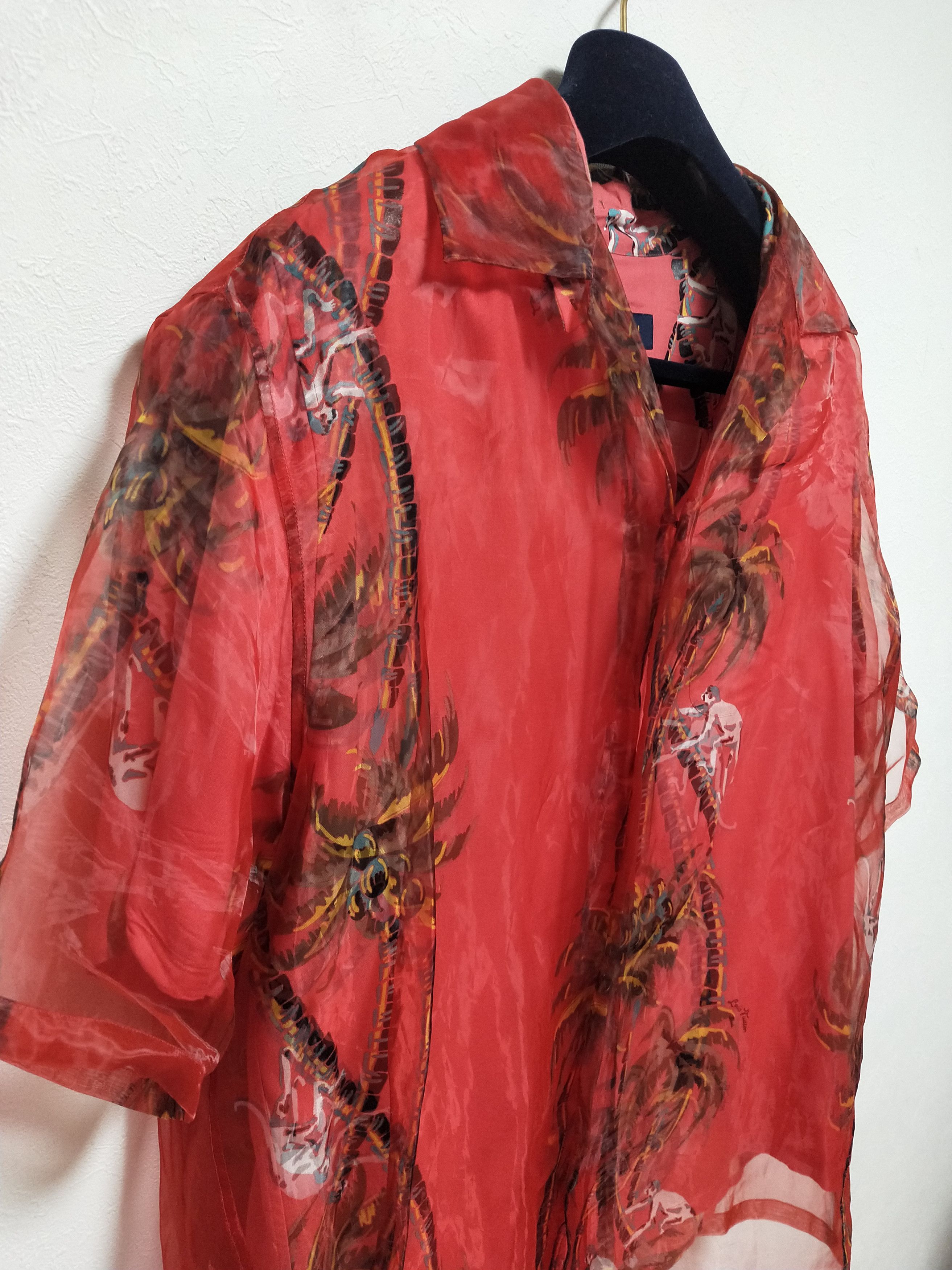 Louis Vuitton Hawaiian Palm Tree Double Layer Shirt Size US L / EU 52-54 / 3 - 3 Thumbnail