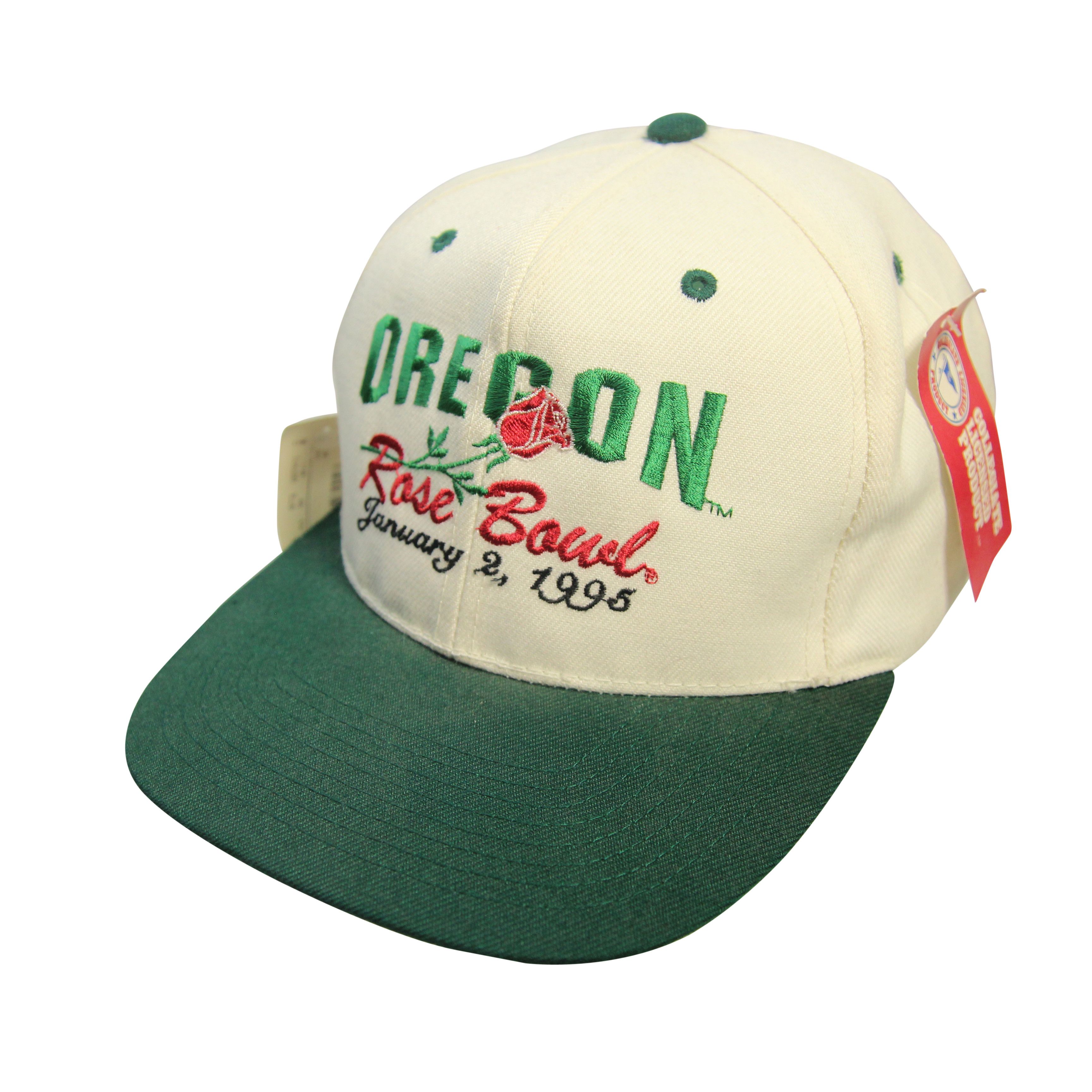 Vintage 1995 University of Oregon Rose Bowl Snapback Hat