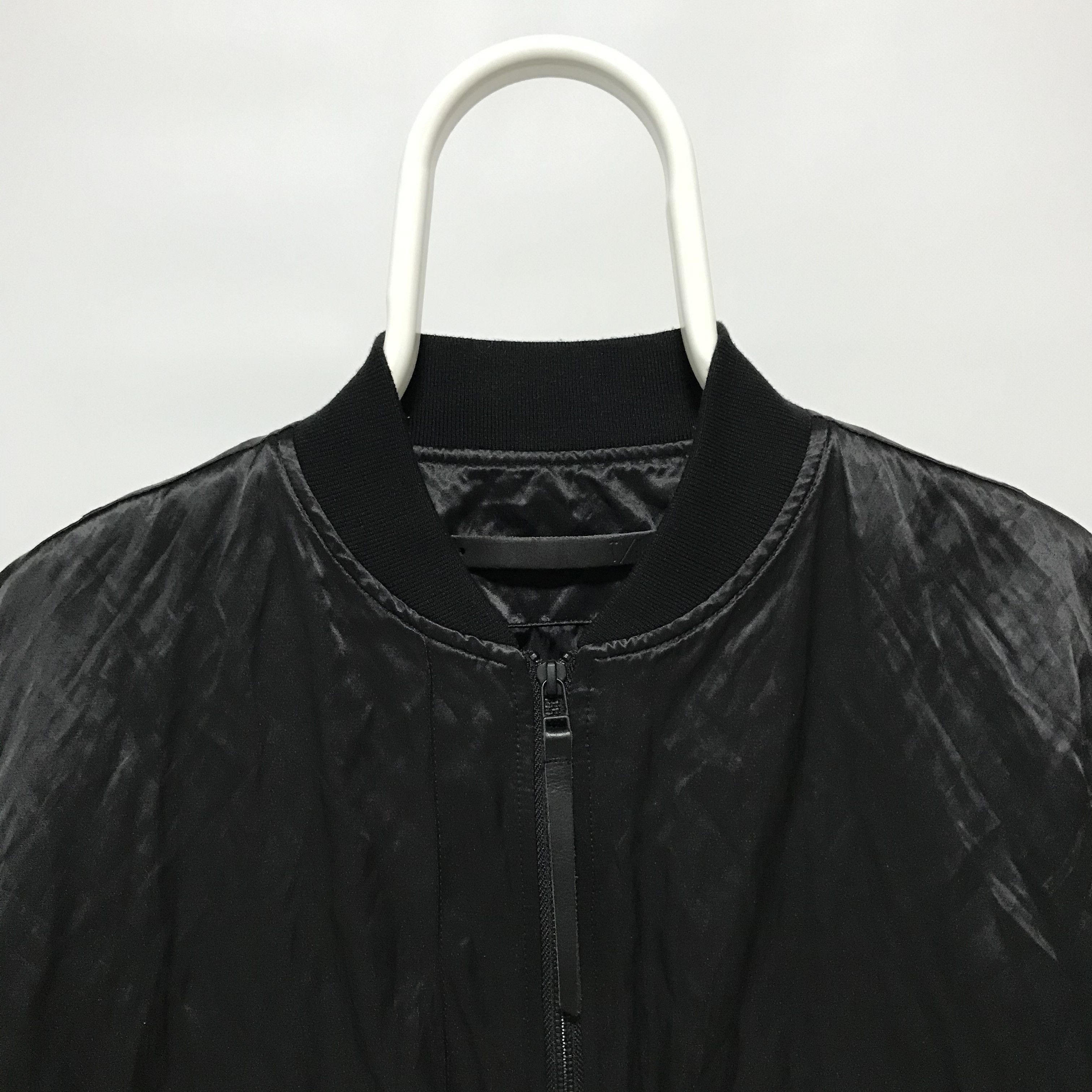 Tiger of Sweden TIGER OF SWEDEN Marc Bomber Jacket Light Coat Black Men's Size US XL / EU 56 / 4 - 4 Thumbnail