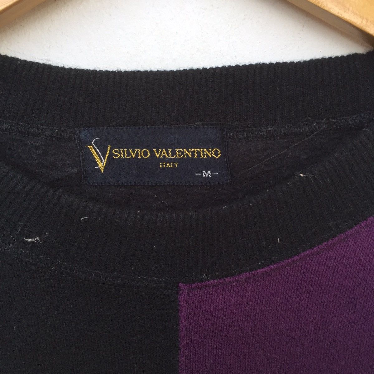 Other Vintage 90s Silvio Valentino Embroidered Logo Sweatshirt | M Size US M / EU 48-50 / 2 - 4 Thumbnail