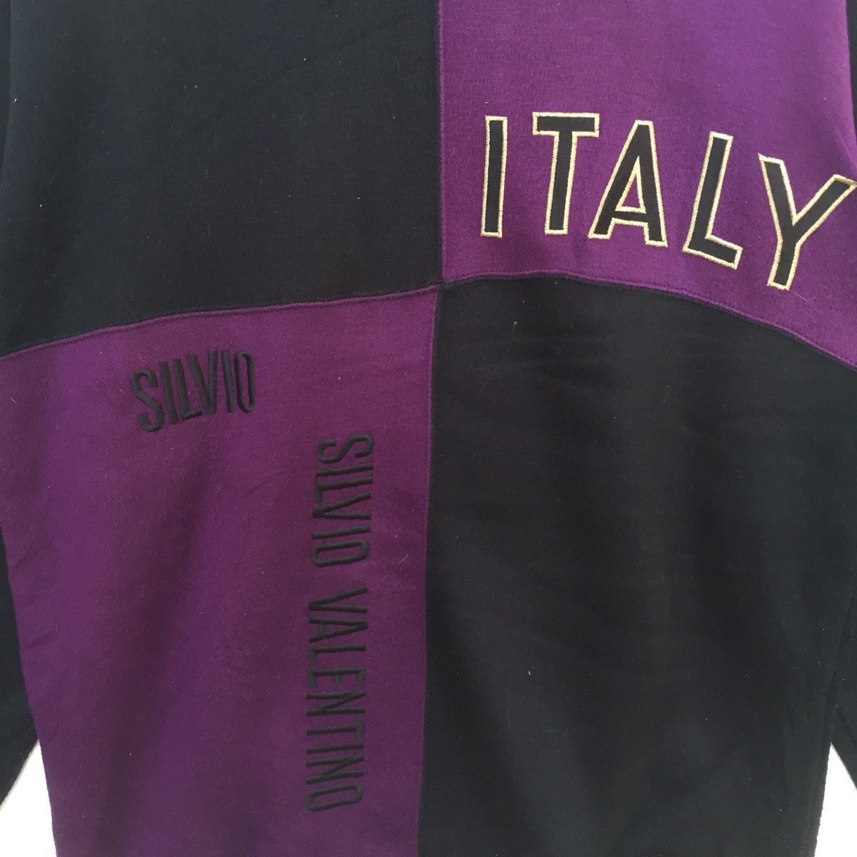 Other Vintage 90s Silvio Valentino Embroidered Logo Sweatshirt | M Size US M / EU 48-50 / 2 - 3 Thumbnail