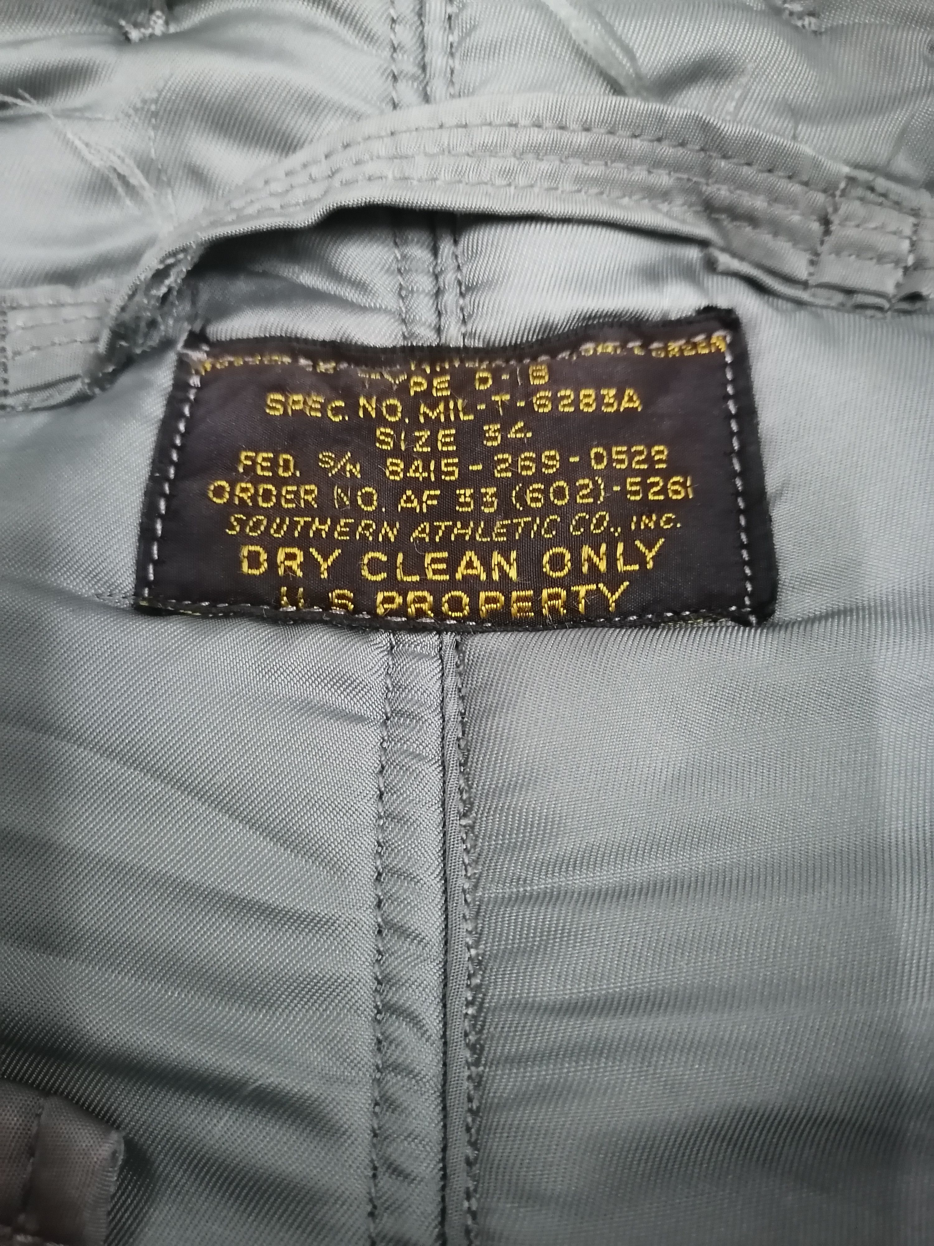 Vintage True Vintage USAF D-1B Flying Trouser With Suspender Pants Size US 34 / EU 50 - 8 Thumbnail