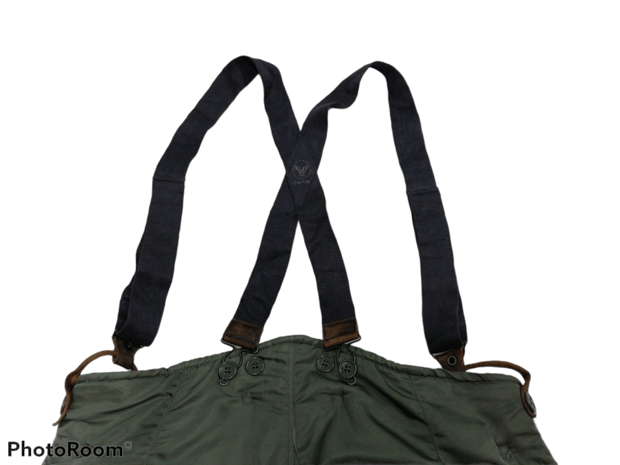 Vintage True Vintage USAF D-1B Flying Trouser With Suspender Pants Size US 34 / EU 50 - 12 Thumbnail