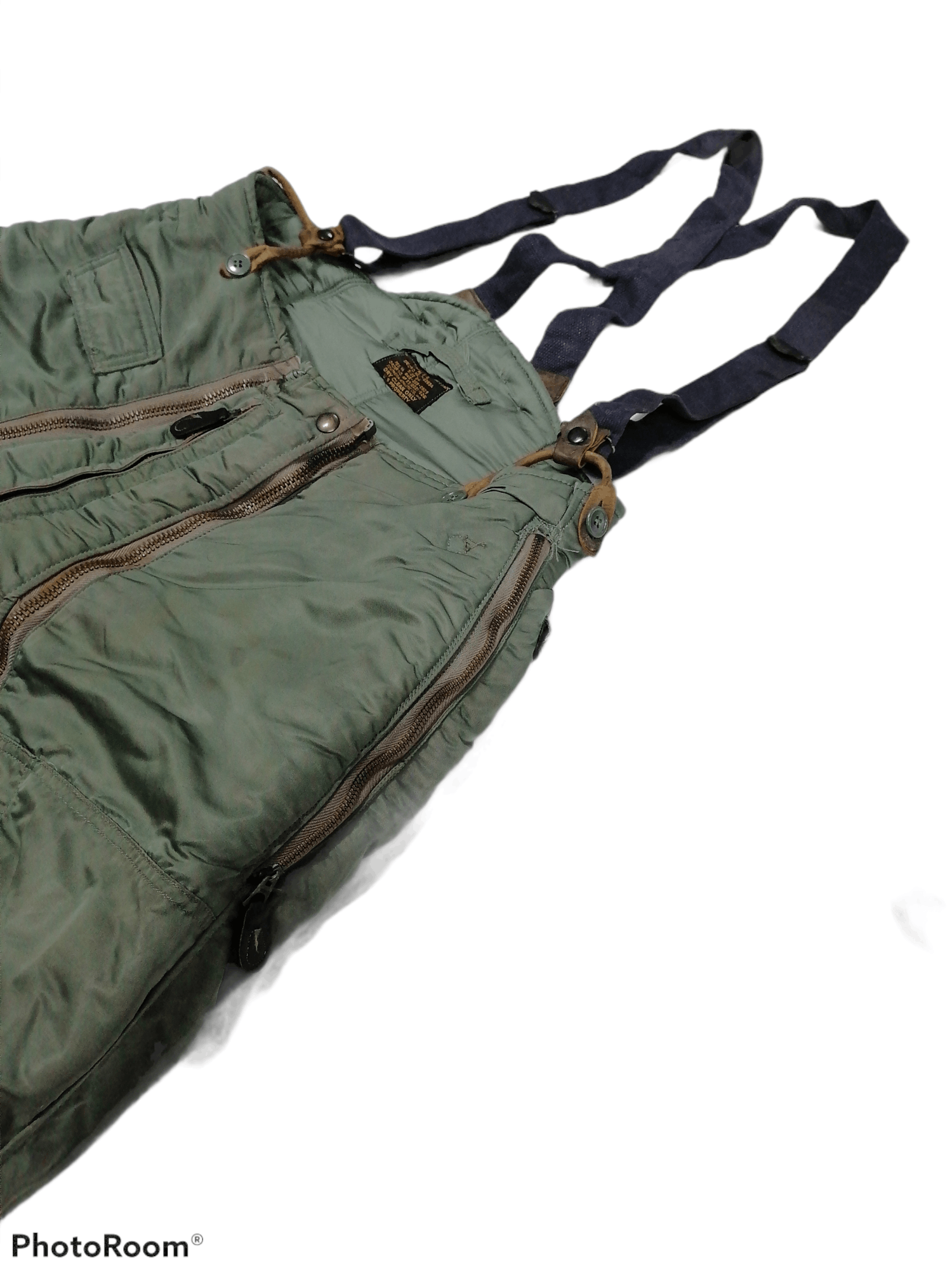 Vintage True Vintage USAF D-1B Flying Trouser With Suspender Pants Size US 34 / EU 50 - 5 Thumbnail