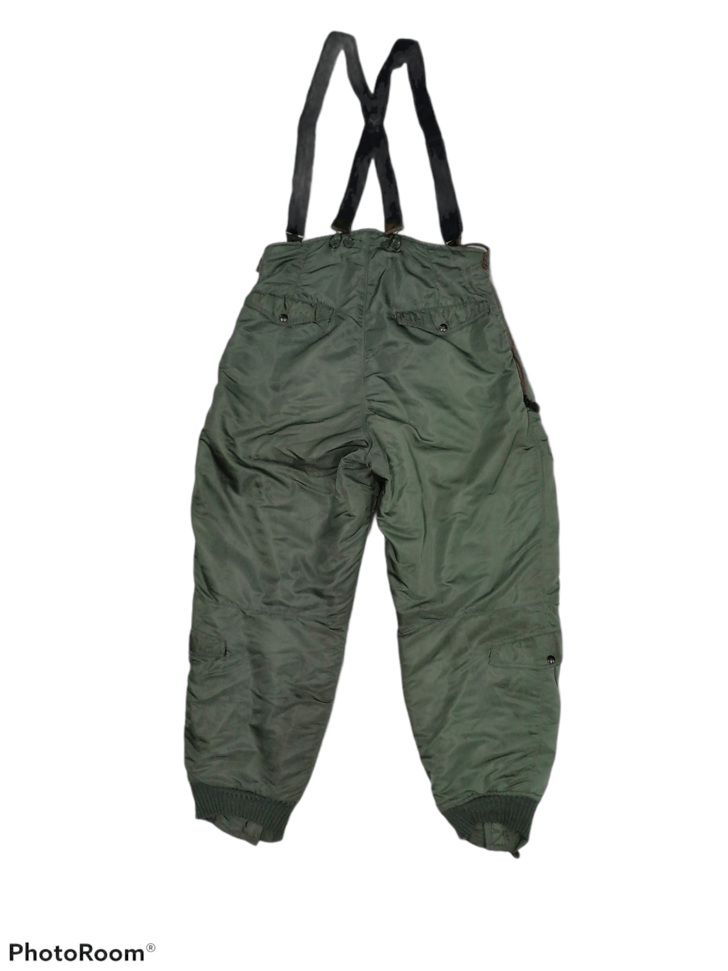 Vintage True Vintage USAF D-1B Flying Trouser With Suspender Pants Size US 34 / EU 50 - 10 Thumbnail