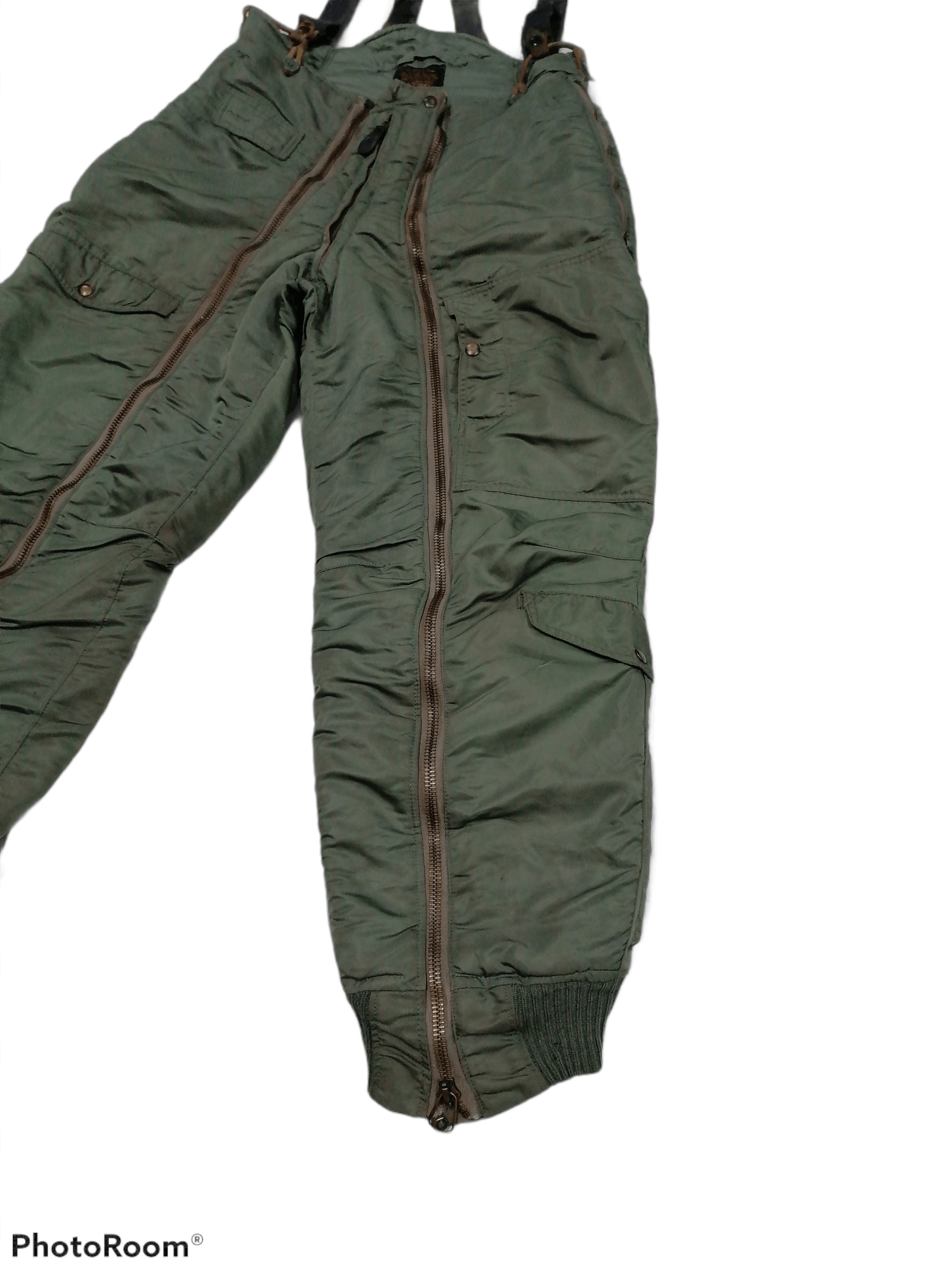 Vintage True Vintage USAF D-1B Flying Trouser With Suspender Pants Size US 34 / EU 50 - 3 Thumbnail