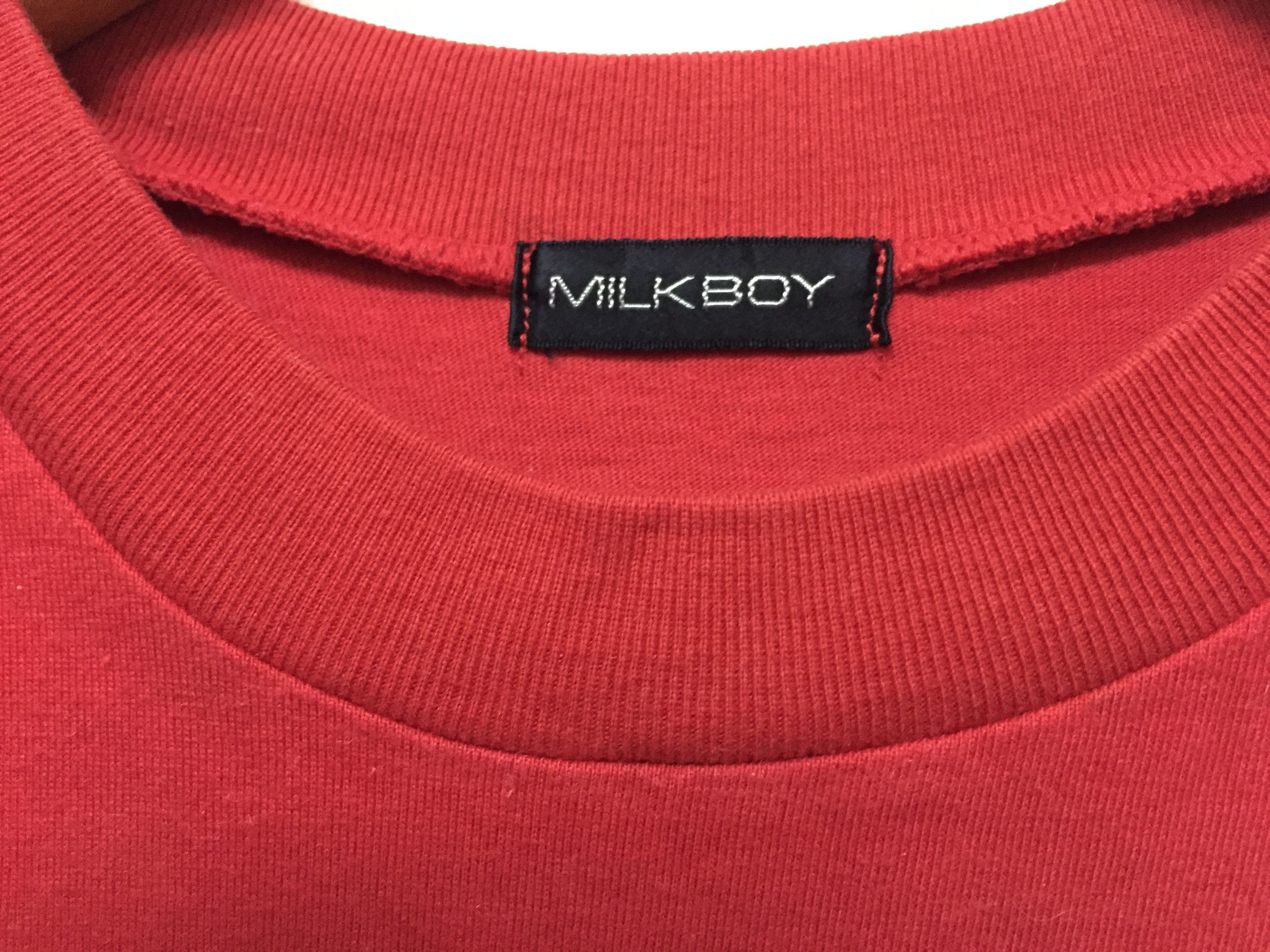 20471120 90's MILKBOY anarchy poem tee Size US XS / EU 42 / 0 - 6 Thumbnail