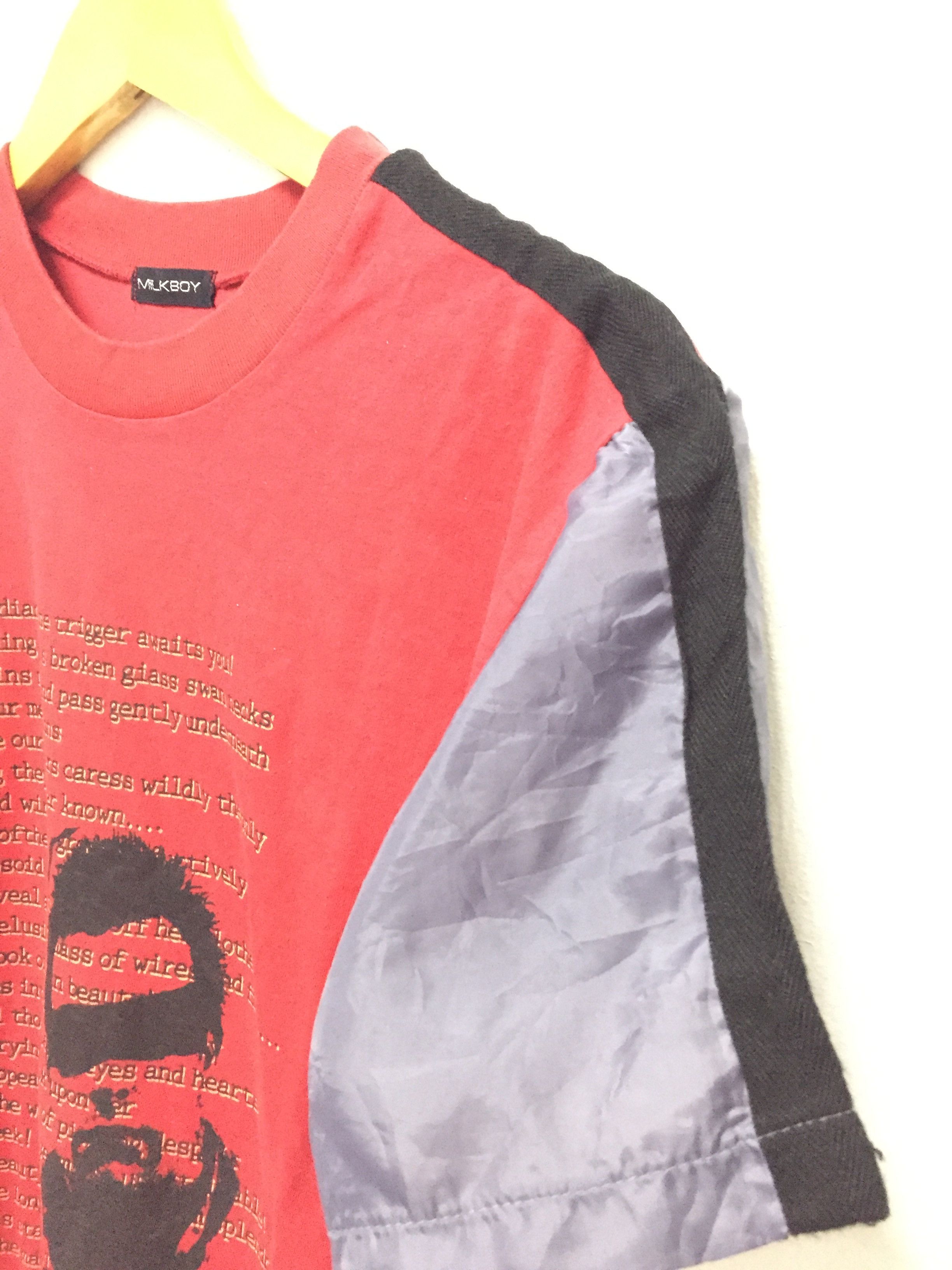 20471120 90's MILKBOY anarchy poem tee Size US XS / EU 42 / 0 - 4 Thumbnail