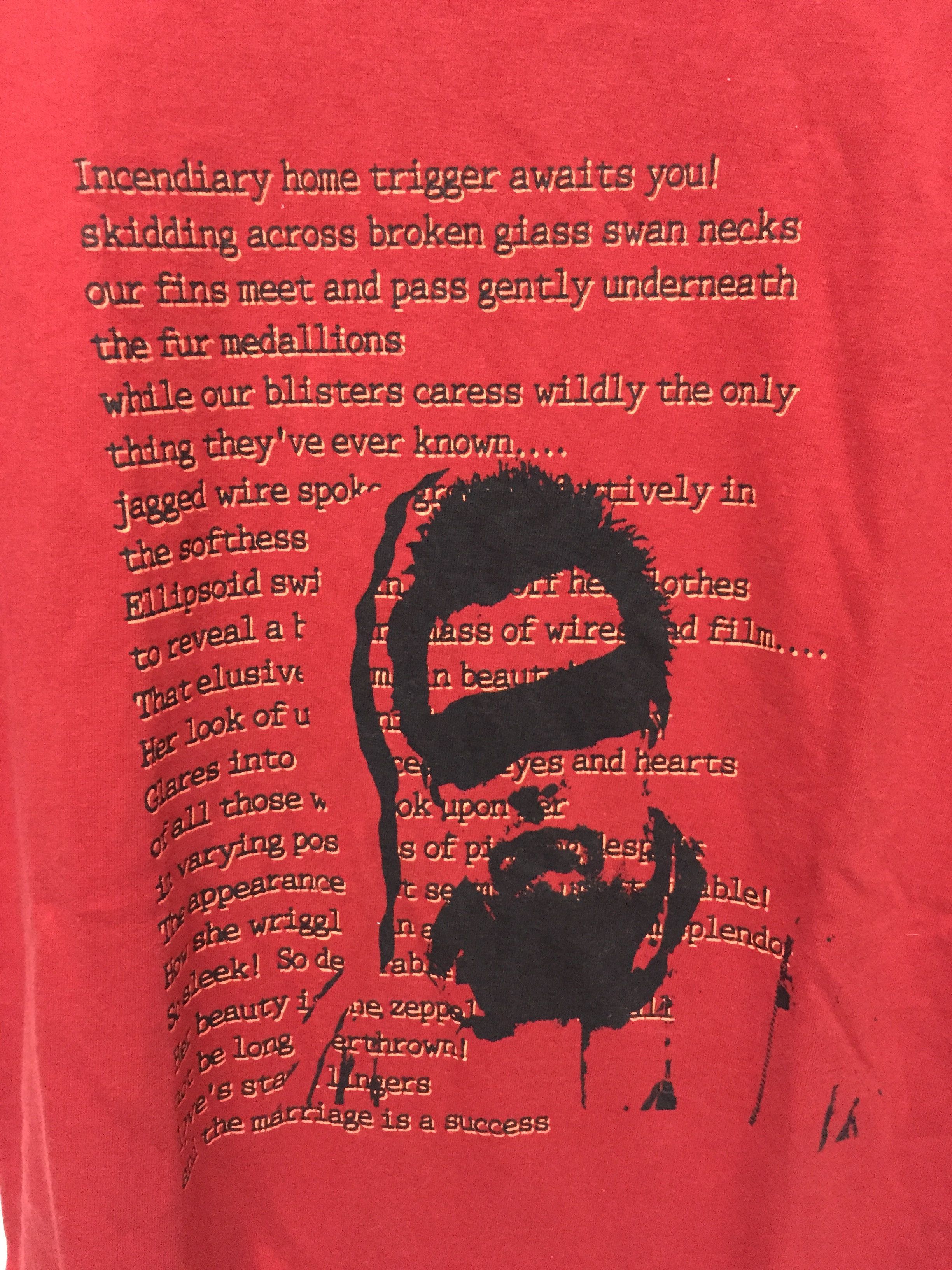 20471120 90's MILKBOY anarchy poem tee Size US XS / EU 42 / 0 - 2 Thumbnail