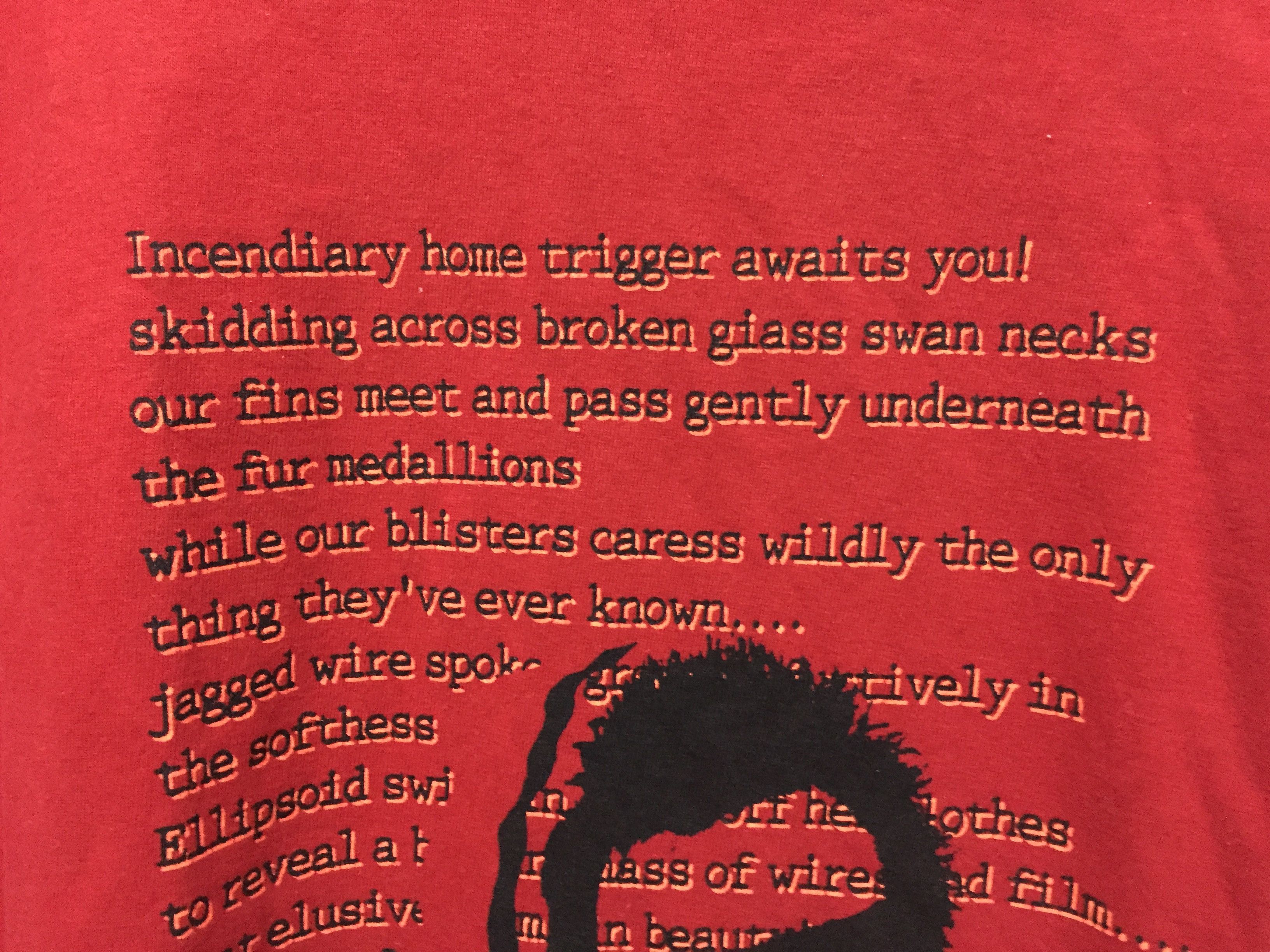 20471120 90's MILKBOY anarchy poem tee Size US XS / EU 42 / 0 - 3 Thumbnail