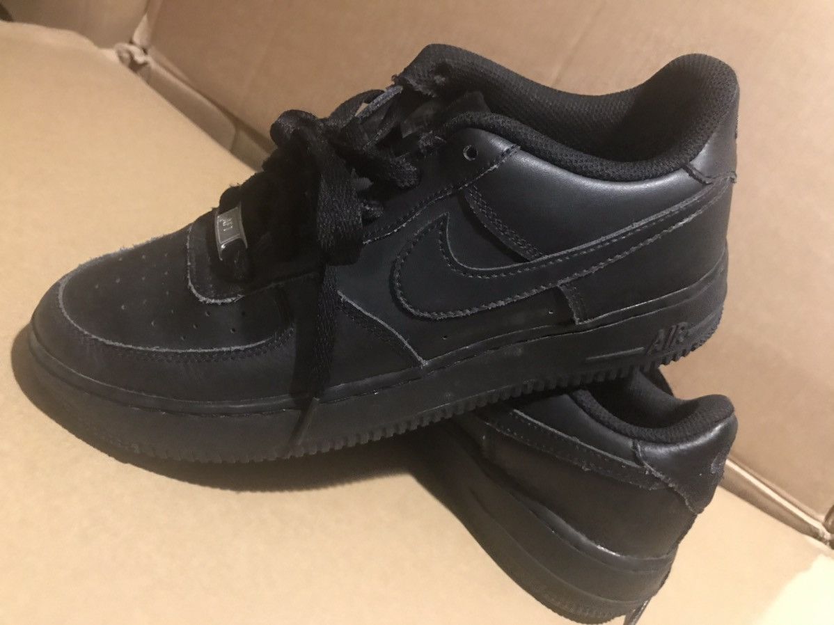 Nike Nike Air Force Black Size US 6.5 / EU 39-40 - 4 Thumbnail