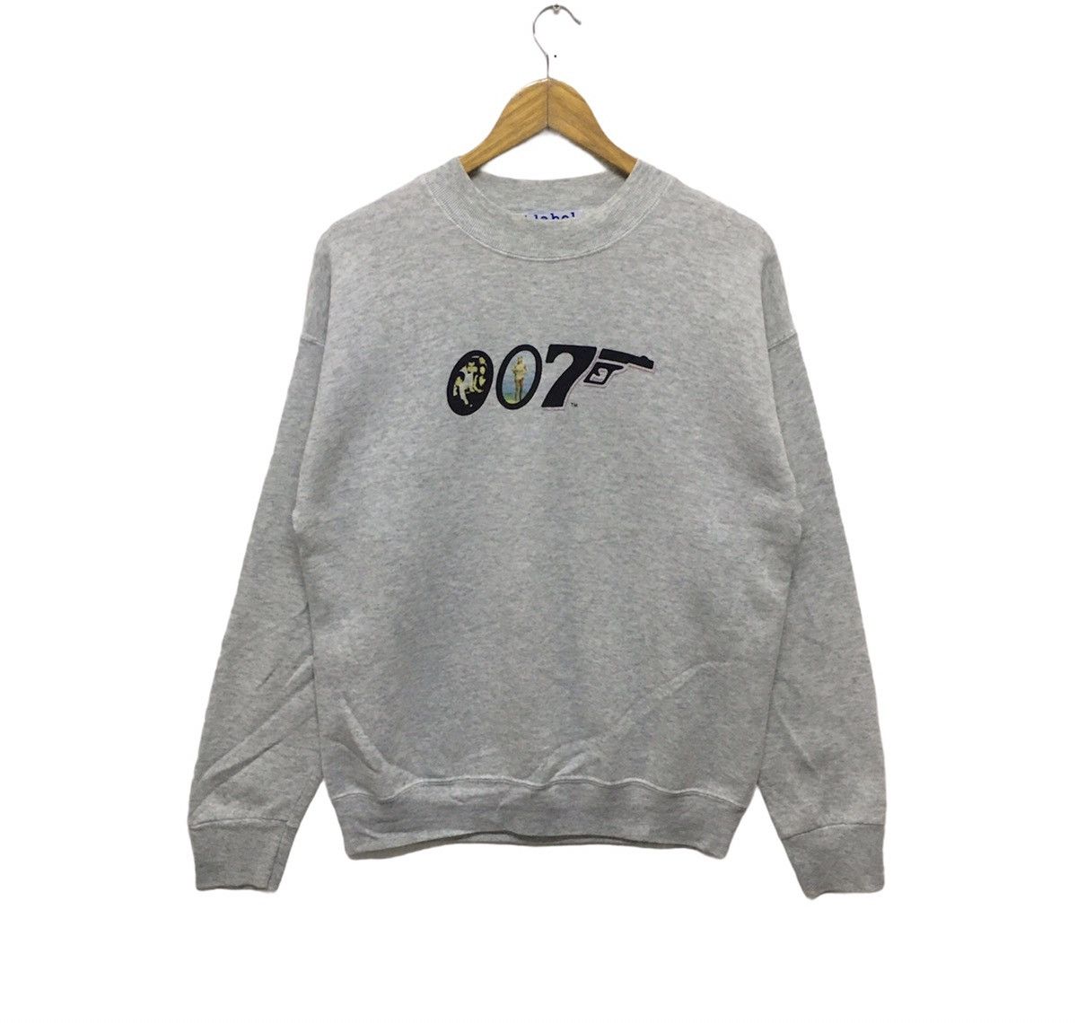 Japanese Brand James Bond 007 Sweatshirt Big Logo James Bond Movie Size US M / EU 48-50 / 2 - 1 Thumbnail