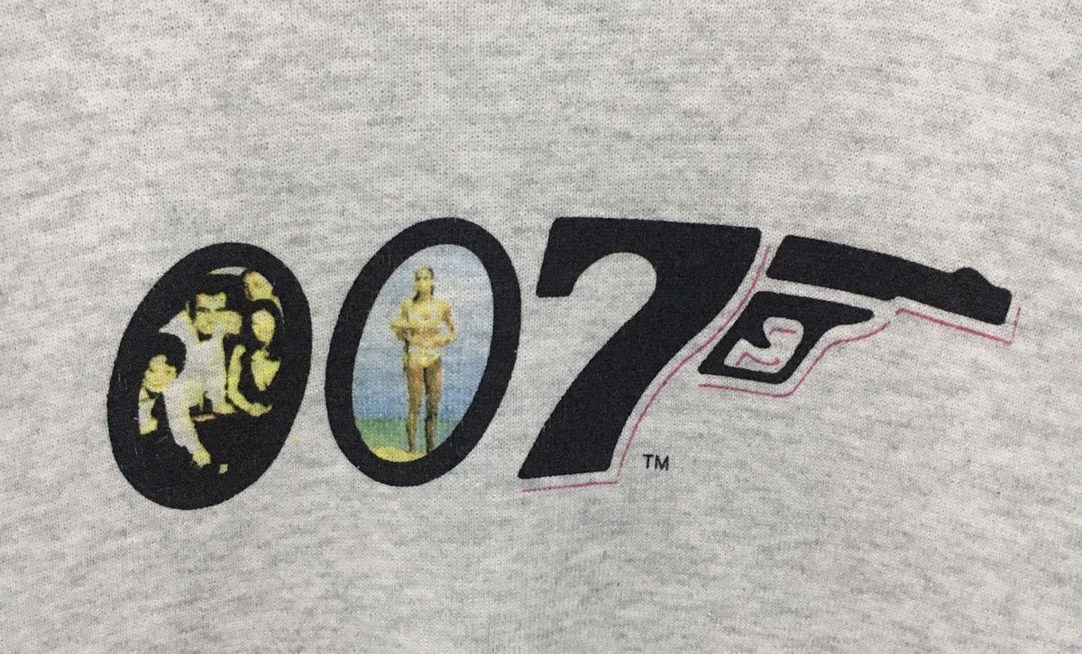 Japanese Brand James Bond 007 Sweatshirt Big Logo James Bond Movie Size US M / EU 48-50 / 2 - 3 Thumbnail