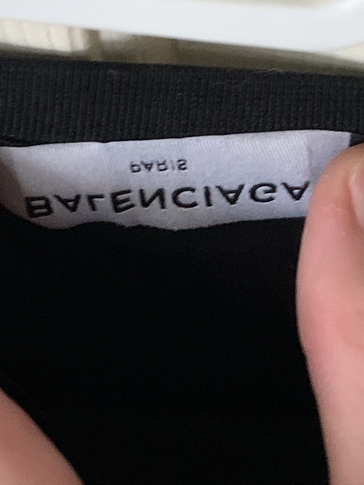 Balenciaga Balenciaga logo tee Size US L / EU 52-54 / 3 - 3 Thumbnail