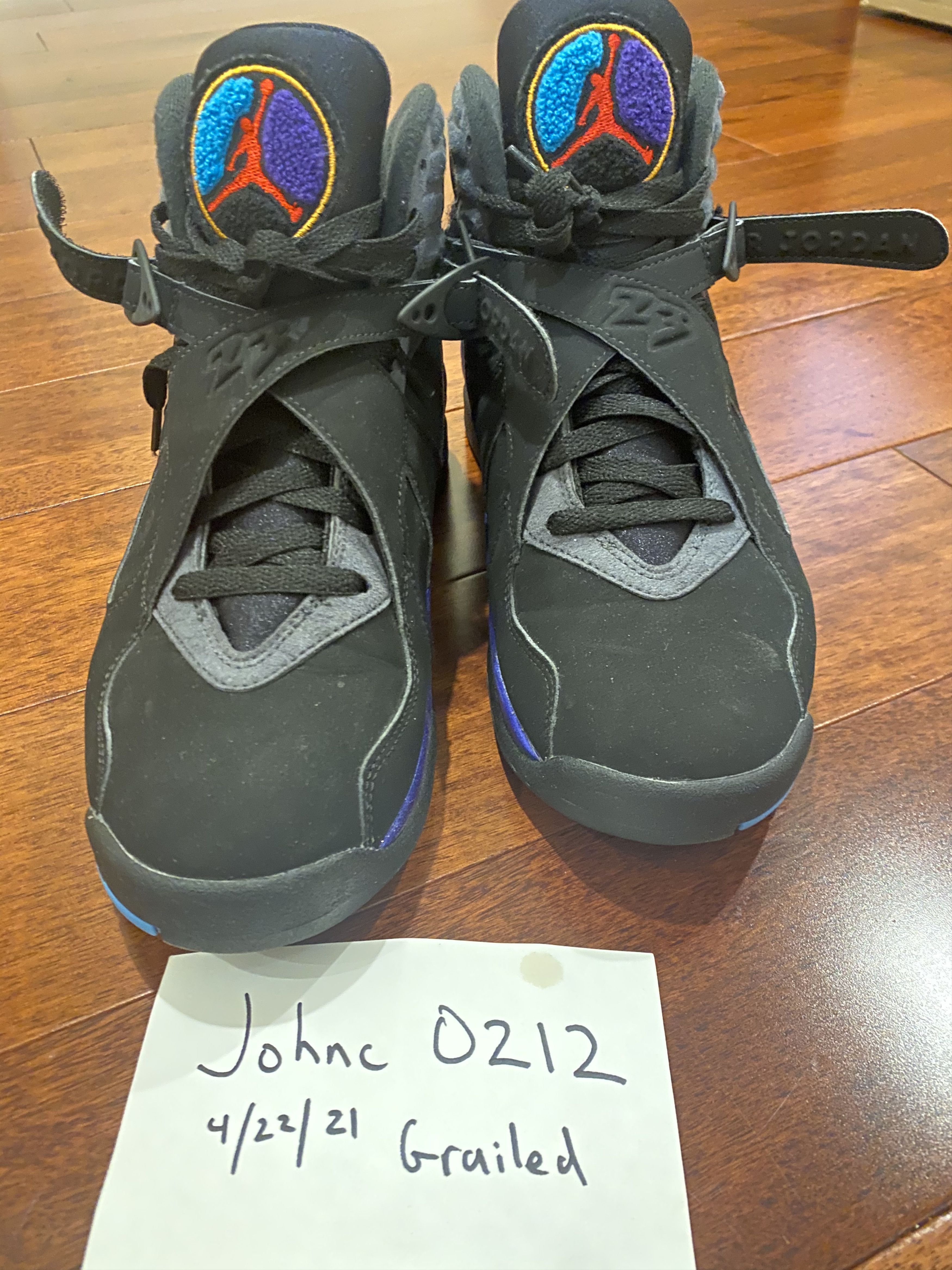 Grape Jordan 8 Grailed