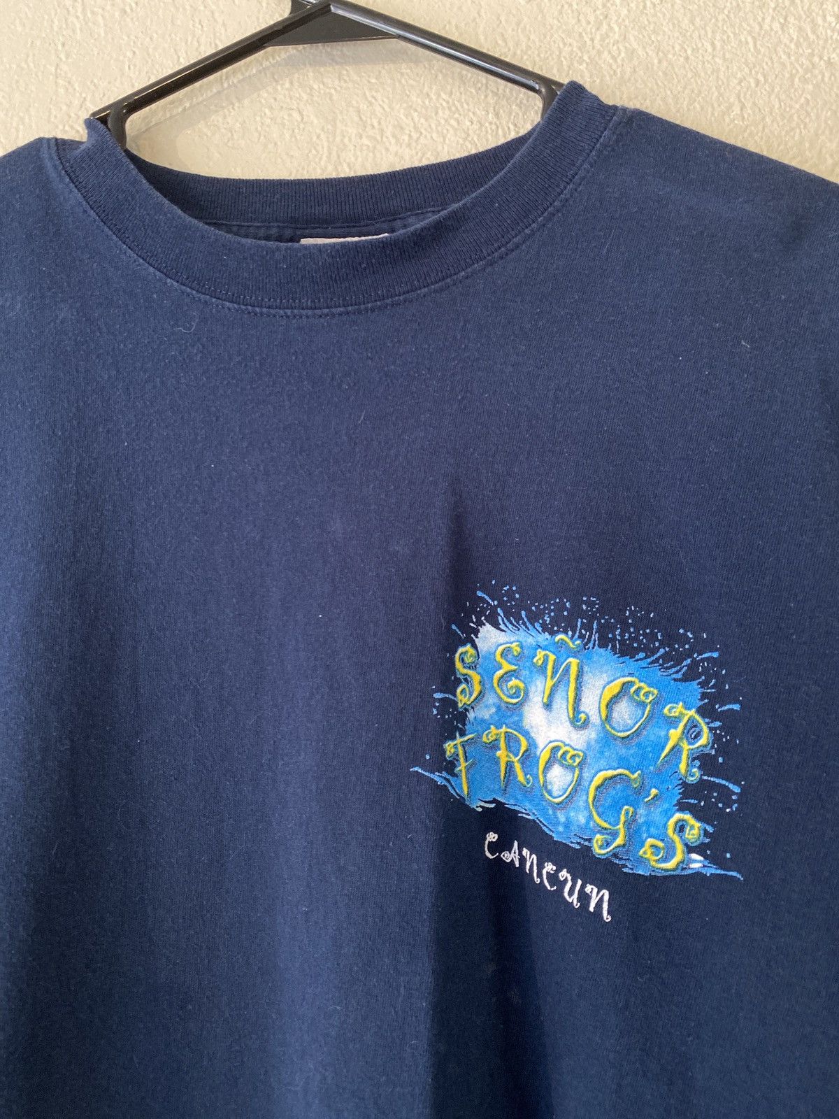 Vintage Vintage 90s Senior Frog’s Cancun tee Size US L / EU 52-54 / 3 - 3 Thumbnail