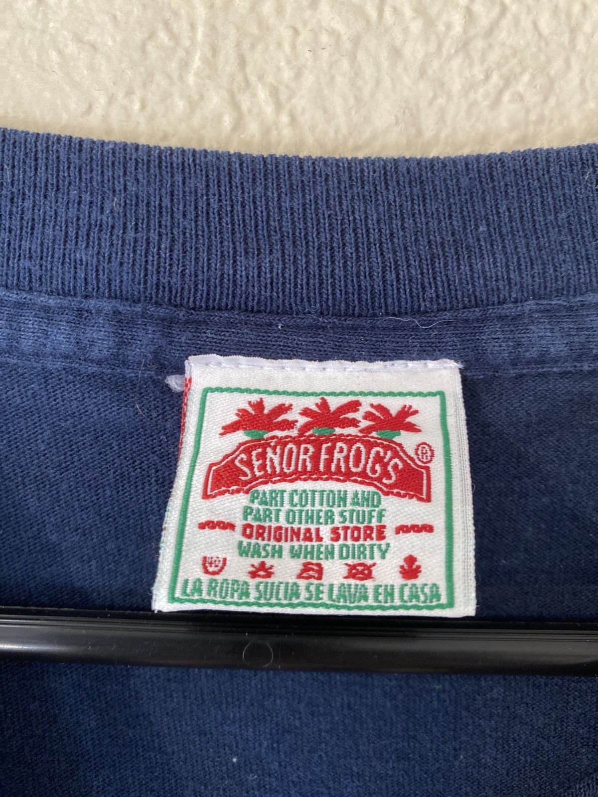 Vintage Vintage 90s Senior Frog’s Cancun tee Size US L / EU 52-54 / 3 - 4 Thumbnail