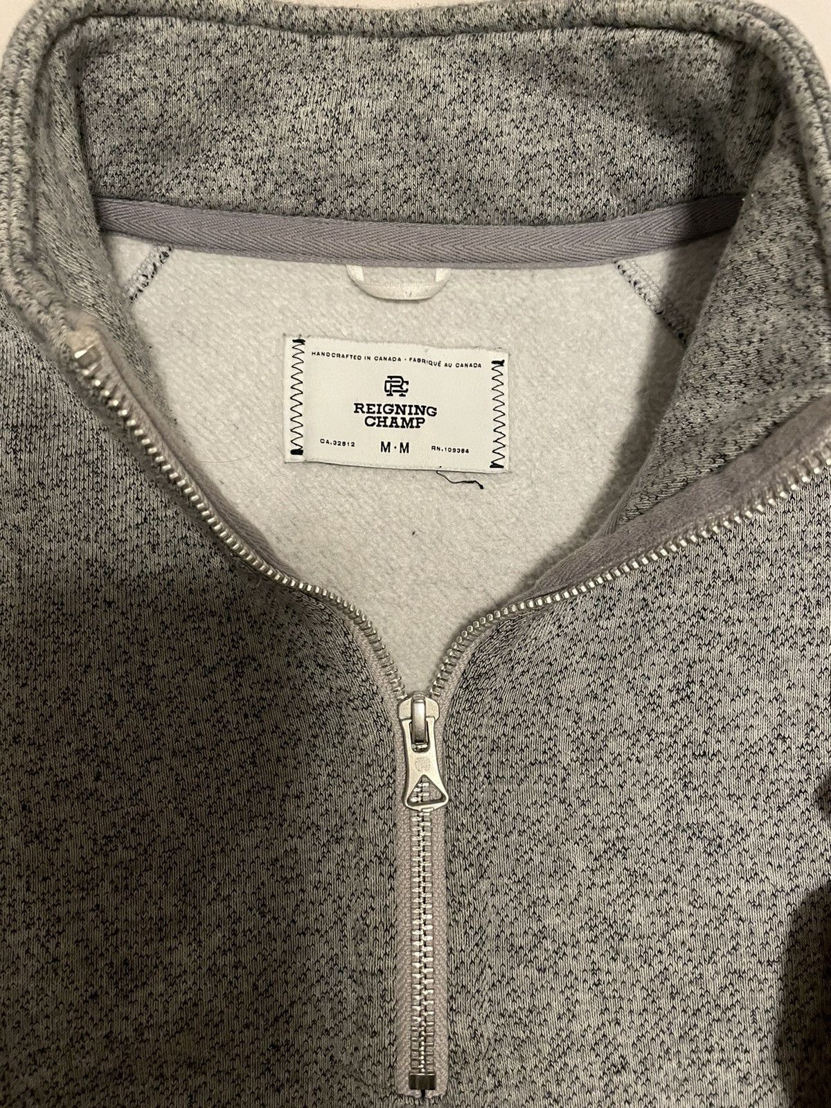 Reigning Champ Quarter Zip Fleece Grailed